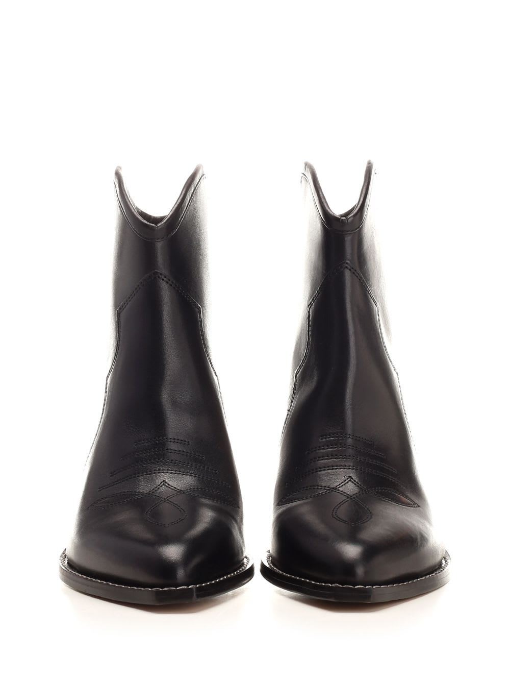 Shop Isabel Marant Darizo Ankle Boots In Black