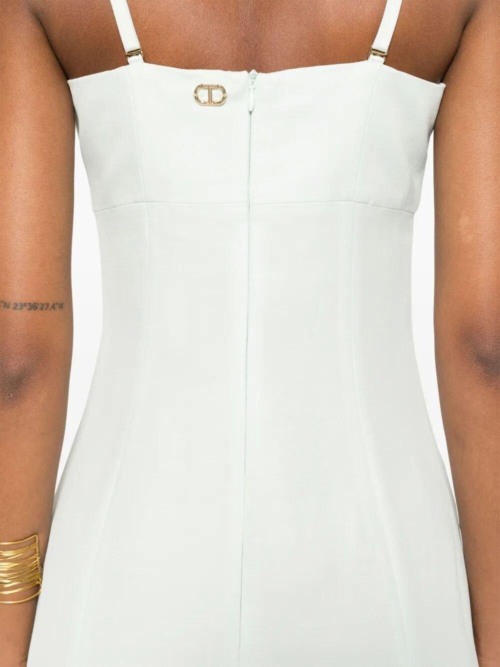 Shop Twinset Strappy Midi Dress