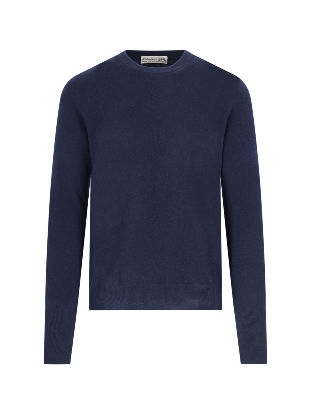 Shop Ballantyne Basic Sweater In Blue