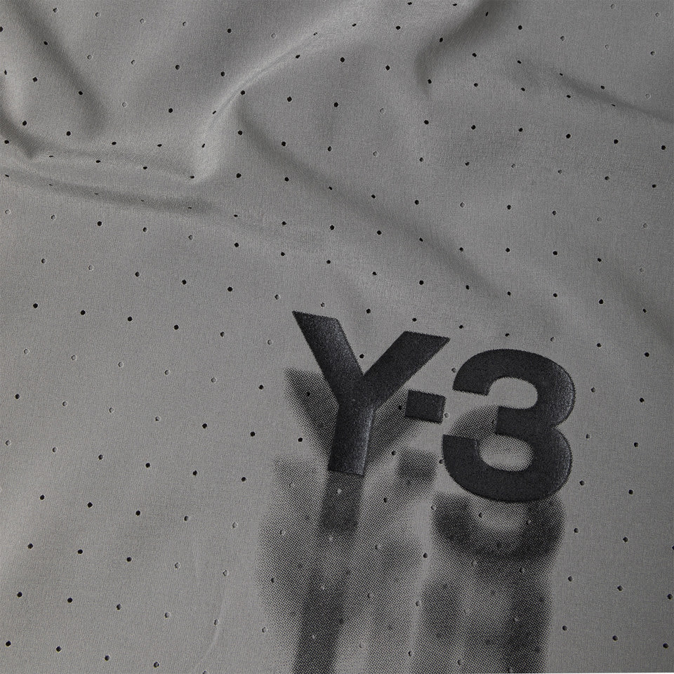 Shop Y-3 Adidas T-shirt In Grey