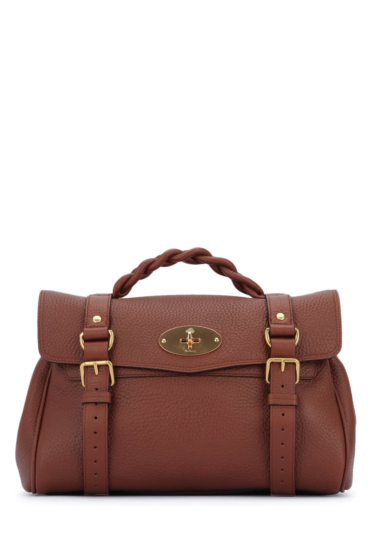 Mulberry Alexa Heavy Grain - Mulberry - Modalova