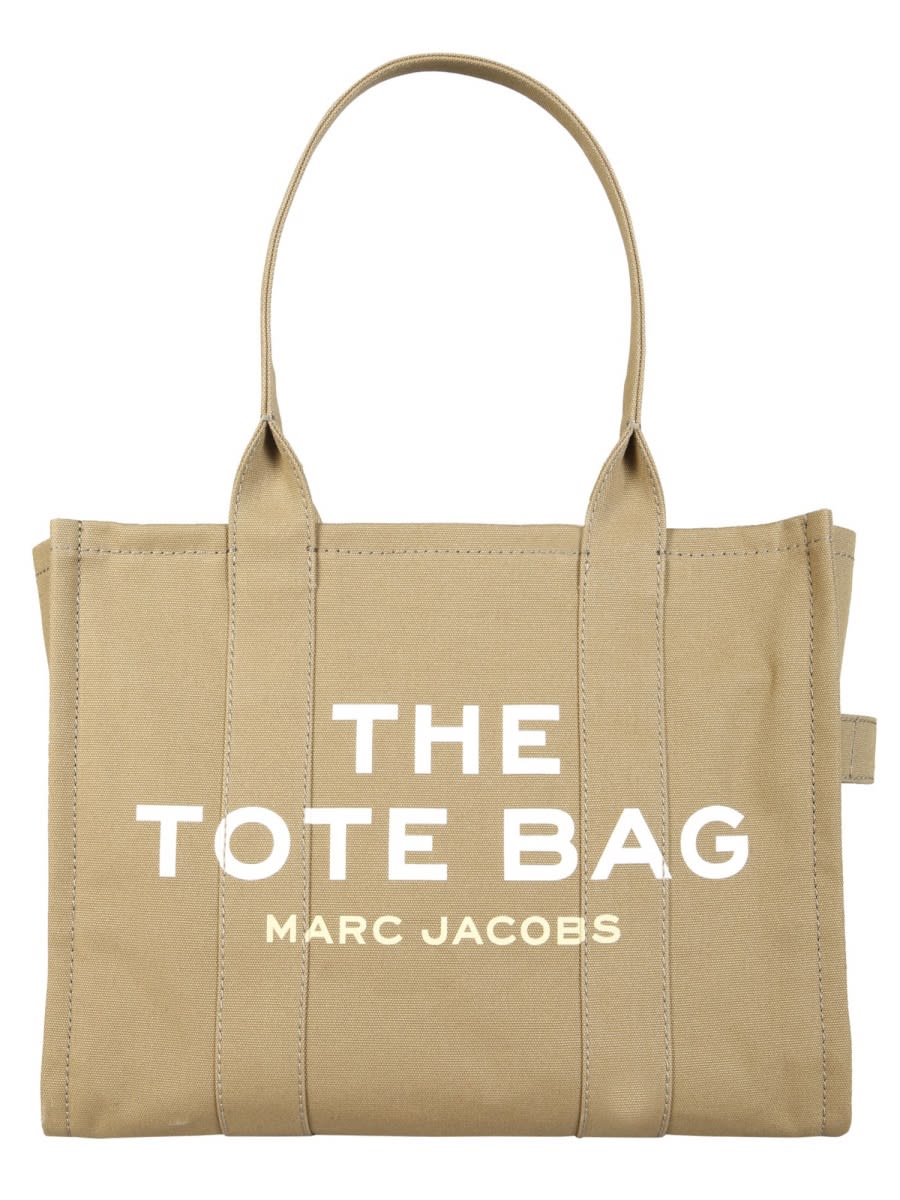 Shop Marc Jacobs The Tote Large Bag In Beige