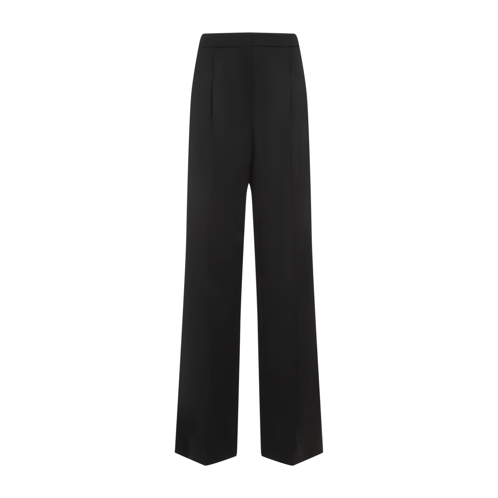 Shop Givenchy Wool Pants In Black