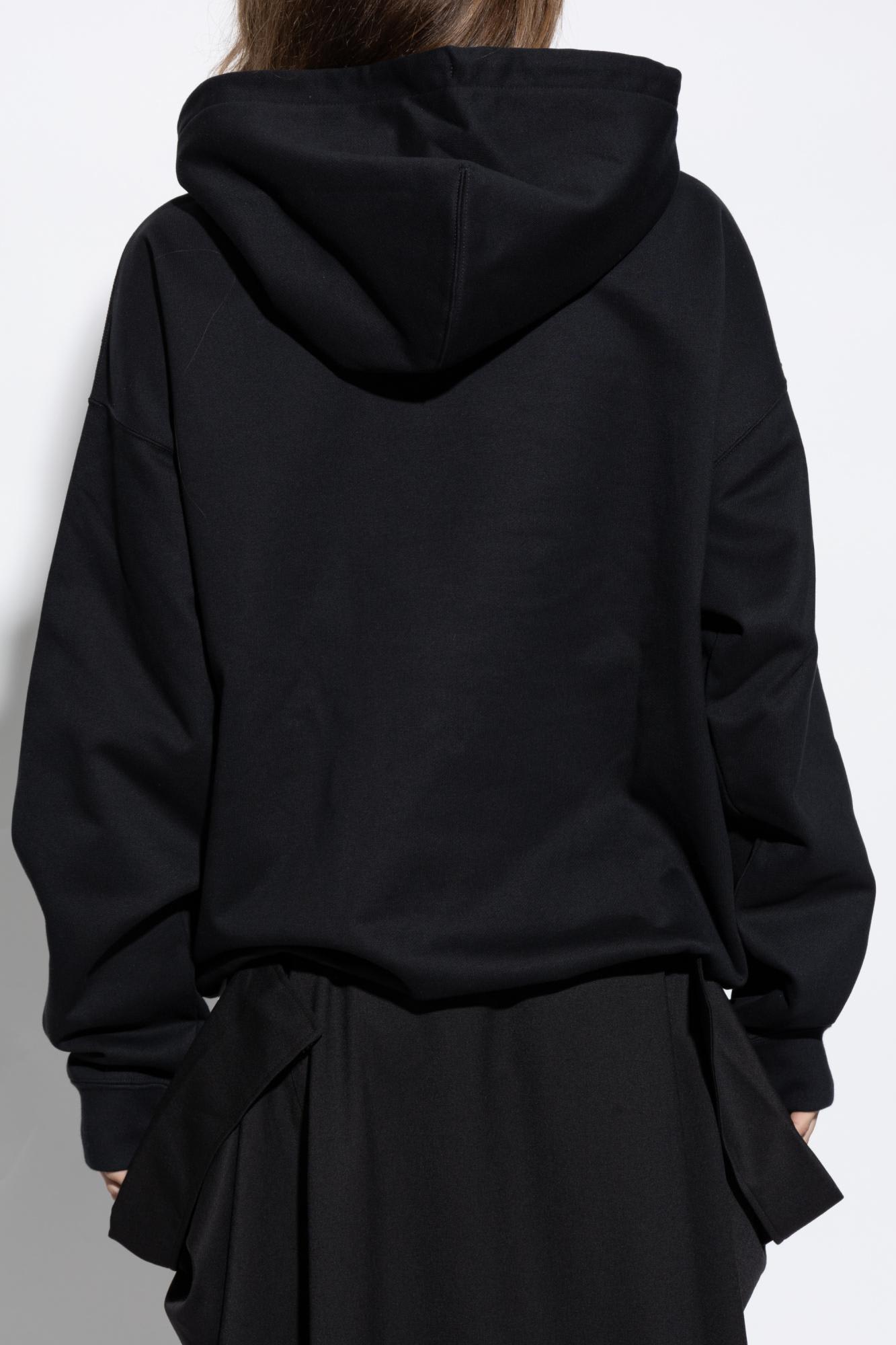 Shop Y-3 Hoodie In Black