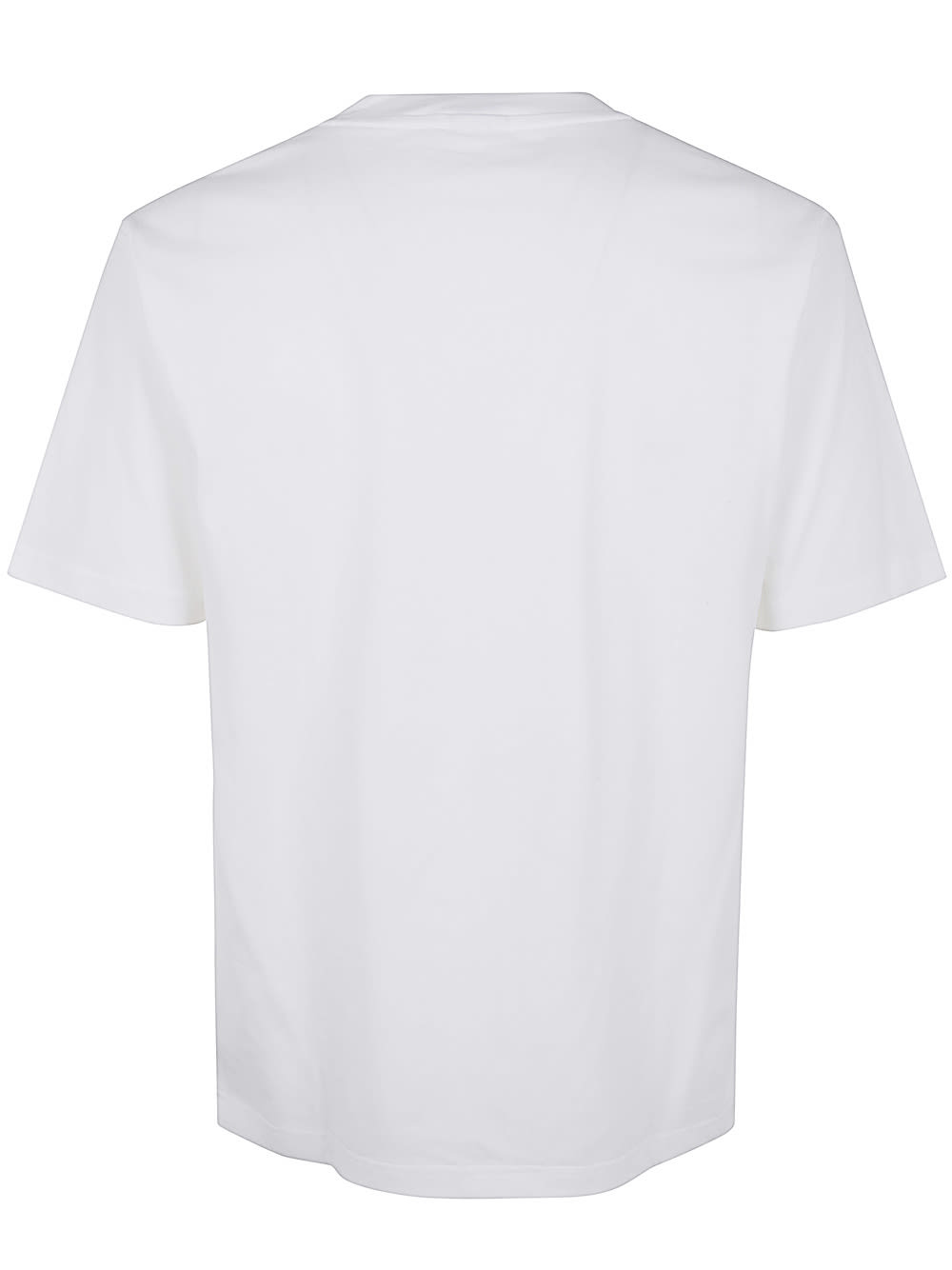 Shop New Balance Athletics Cotton T-shirt In White