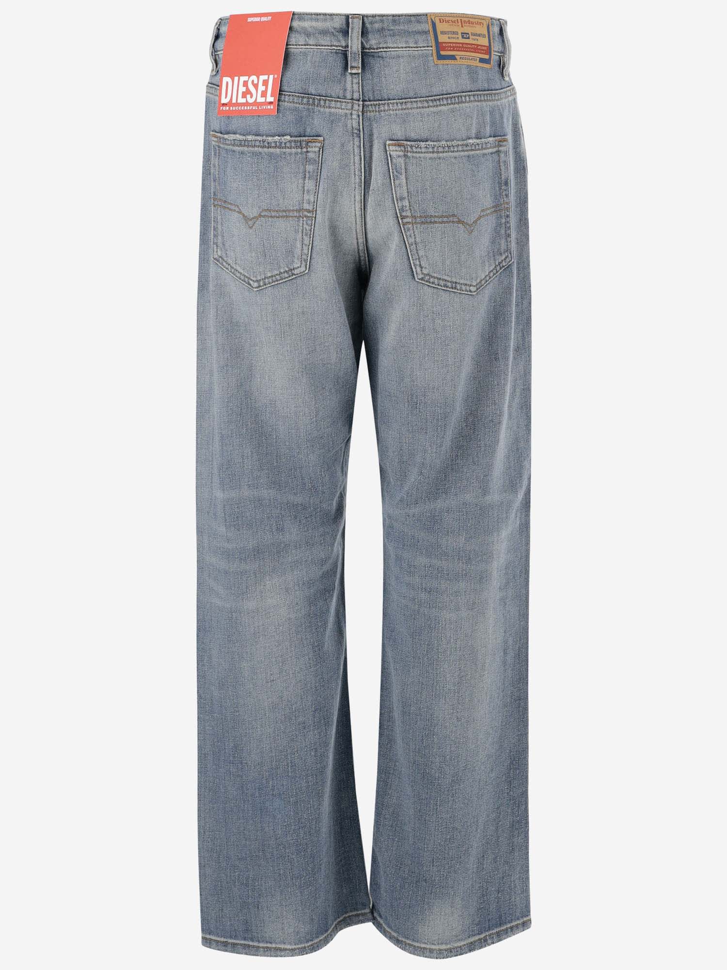 Shop Diesel Cotton Denim Jeans