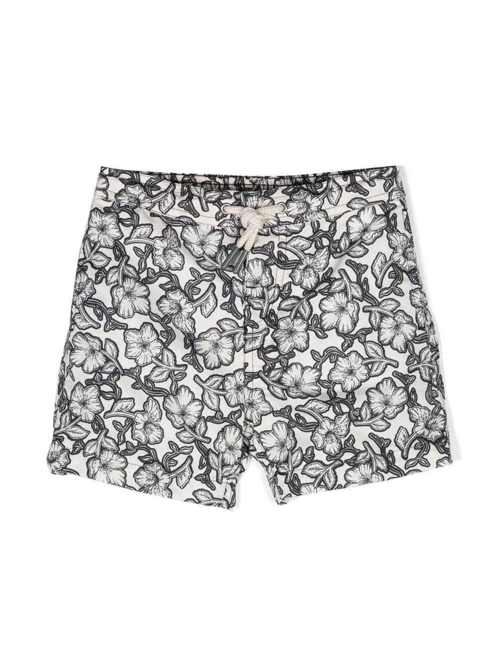 Bonpoint Ariel Printed Swim Trunks In Nero