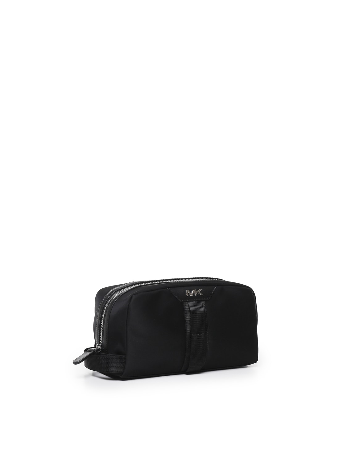 Michael Michael Kors Nylon Toiletry Pochette In Black