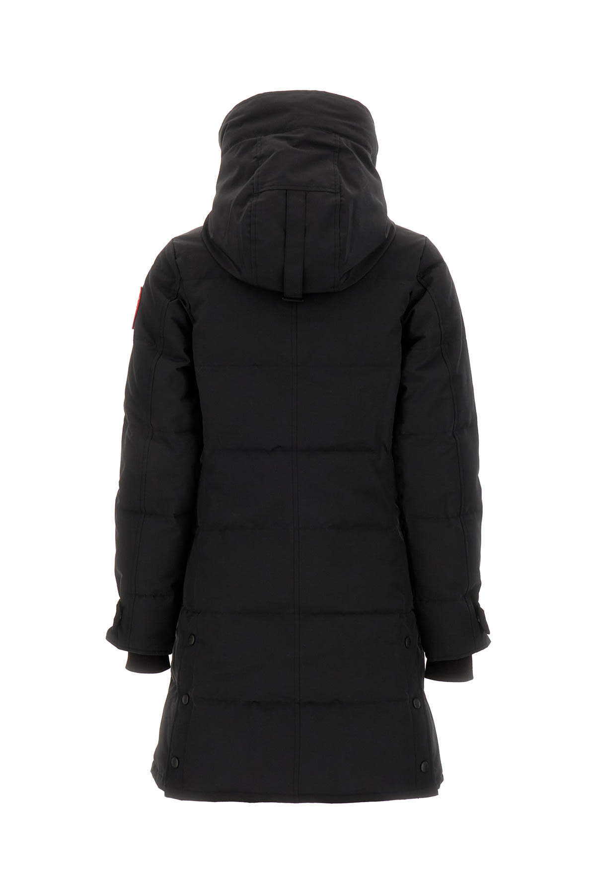 Shop Canada Goose Black Polyester Blend Shelburne Down Jacket In 61