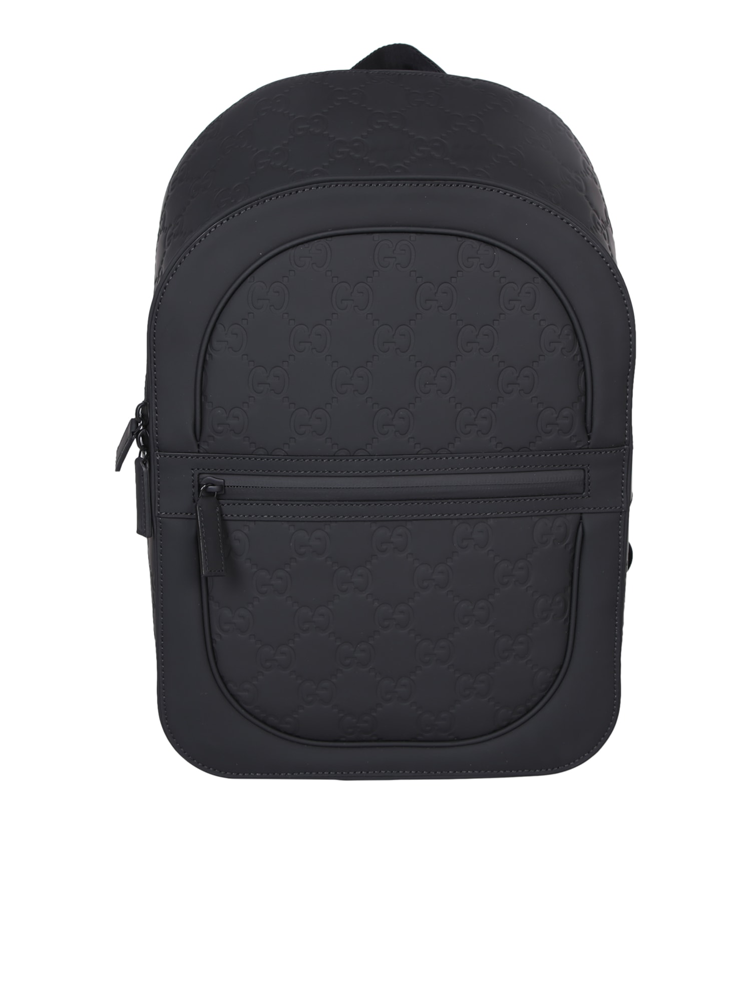 Shop Gucci Gum Gg Tonal Black Backpack