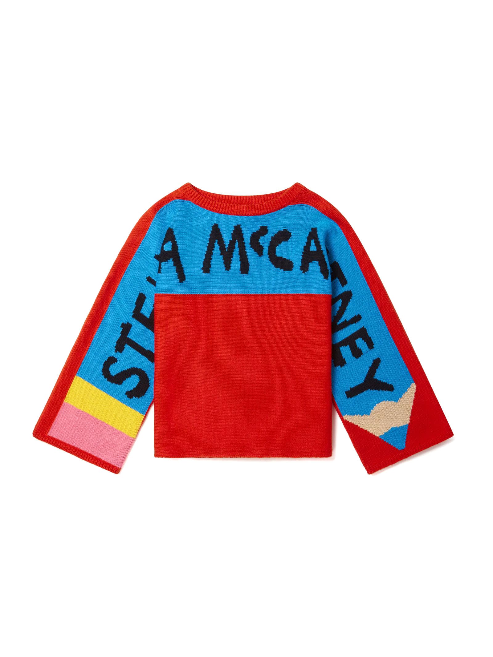 Stella McCartney Kids Red Cotton Jumper