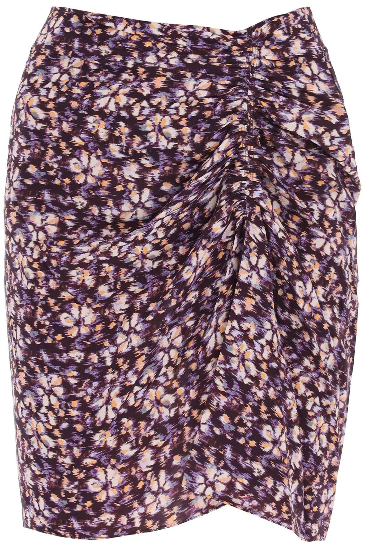 Isabel Marant Étoile Isabel Marant Etoile Angelica Viscose Mini Skirt In Purple