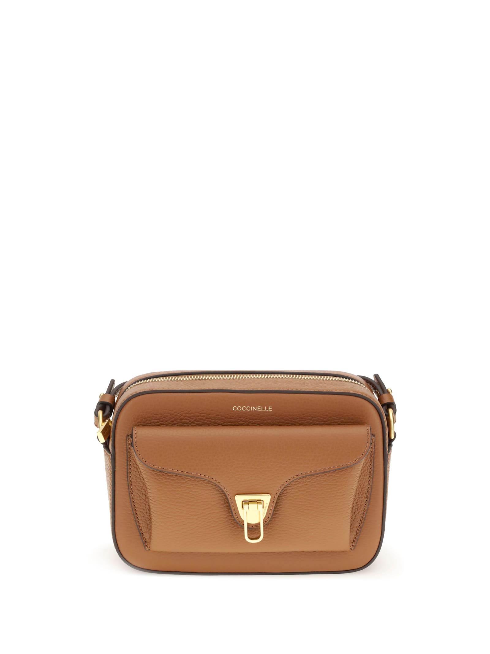 Coccinelle Beat Soft Shoulder Bag In Brown