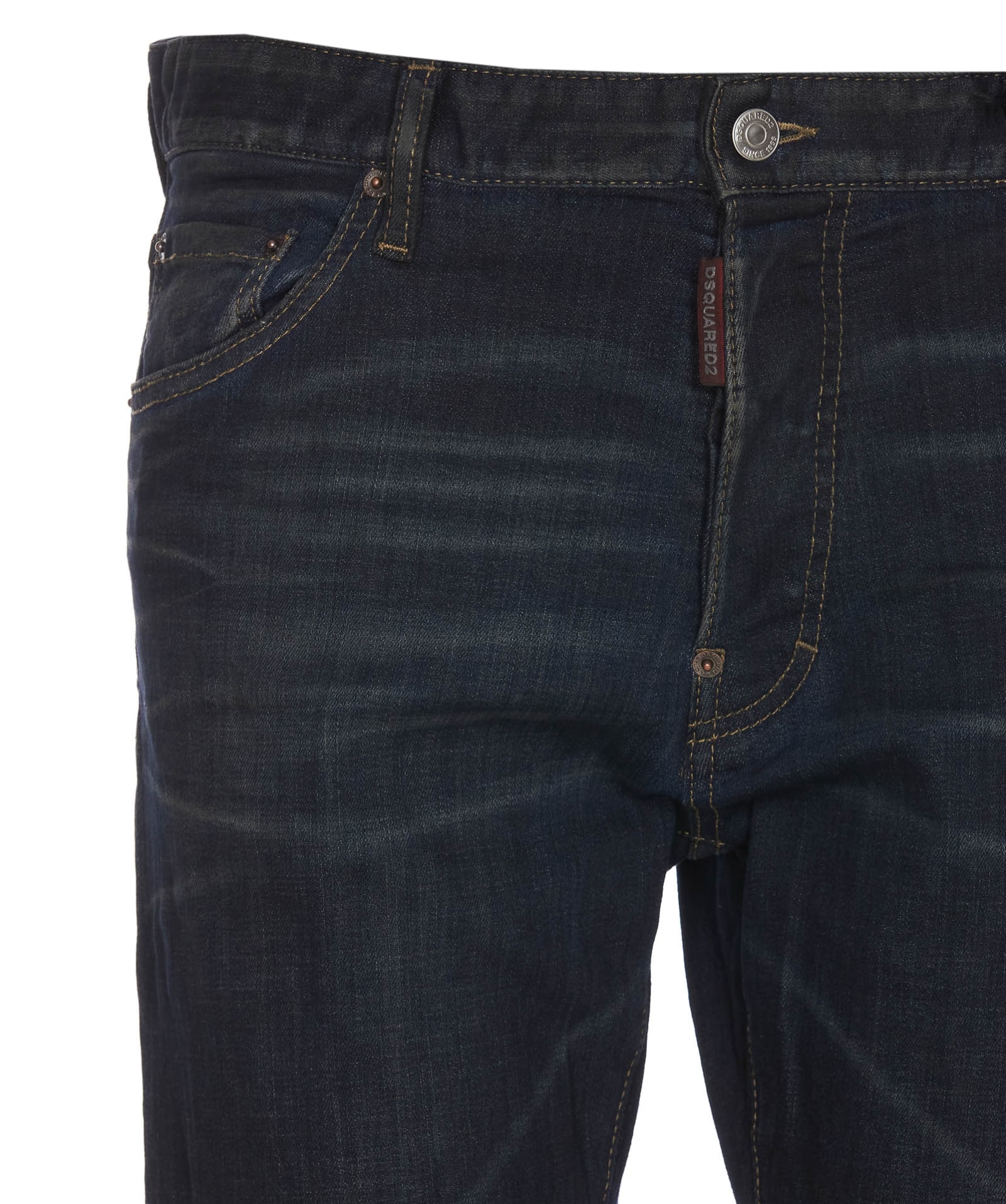 Shop Dsquared2 Cool Guy Jeans In Navyblue