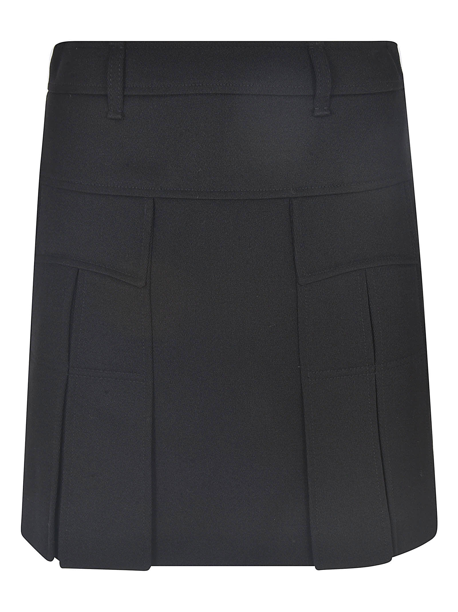 Prada Pleated Short Skirt