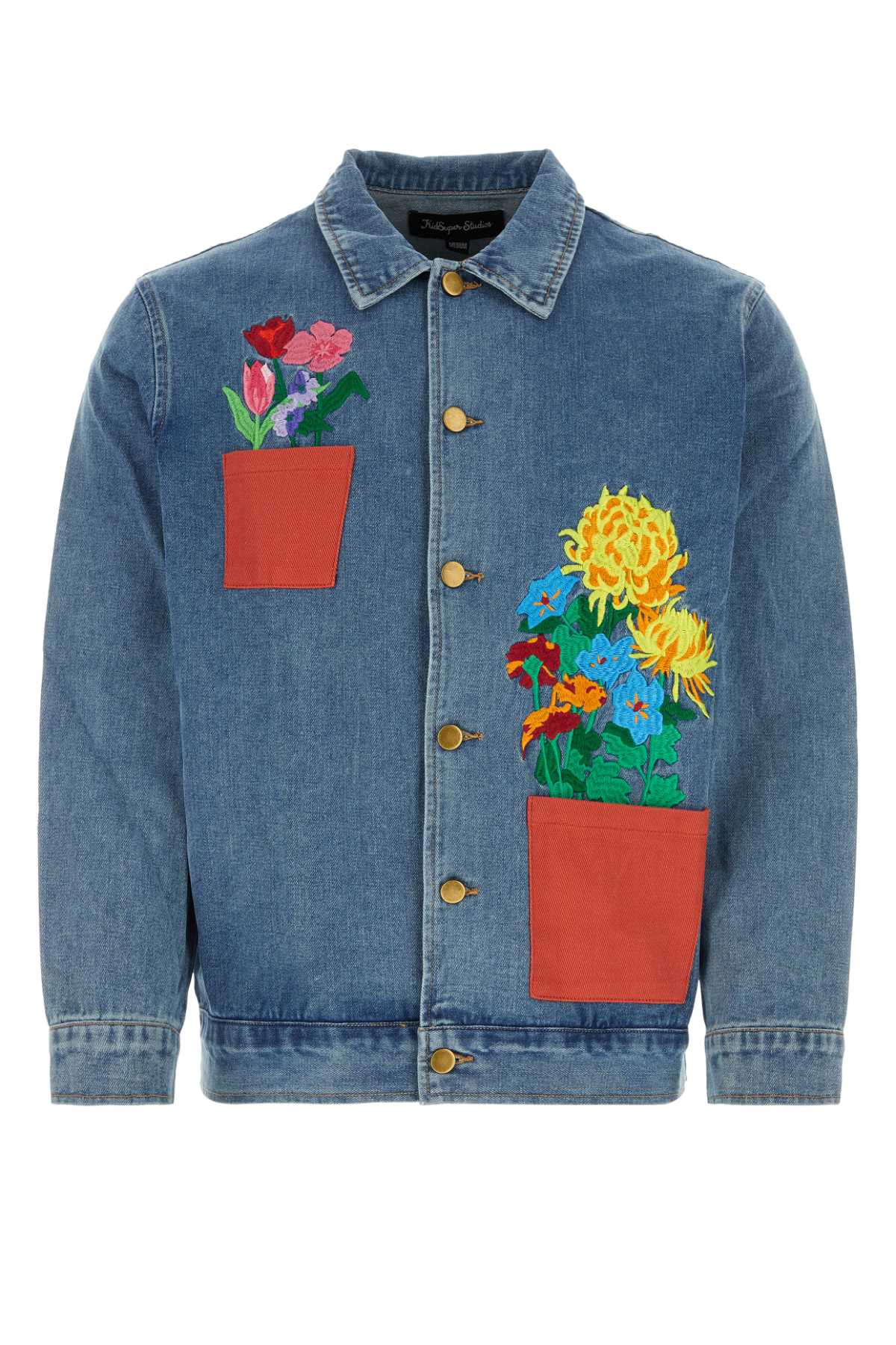 Shop Kidsuper Denim Jacket In Blue