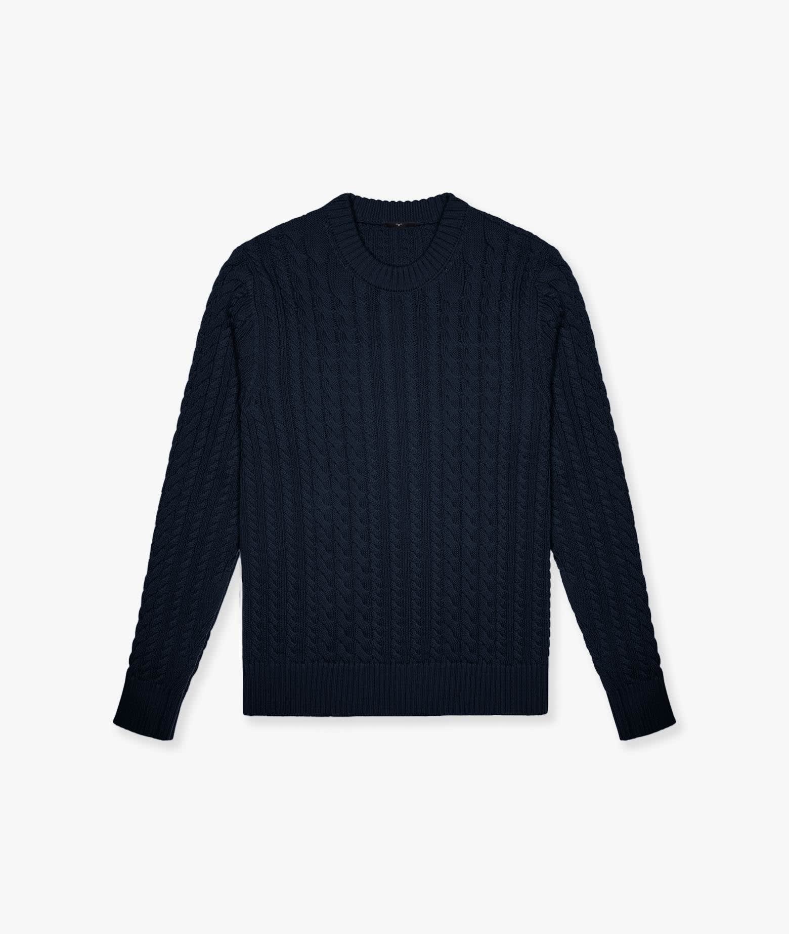 Larusmiani Sweater Brody Sweater In Midnightblue