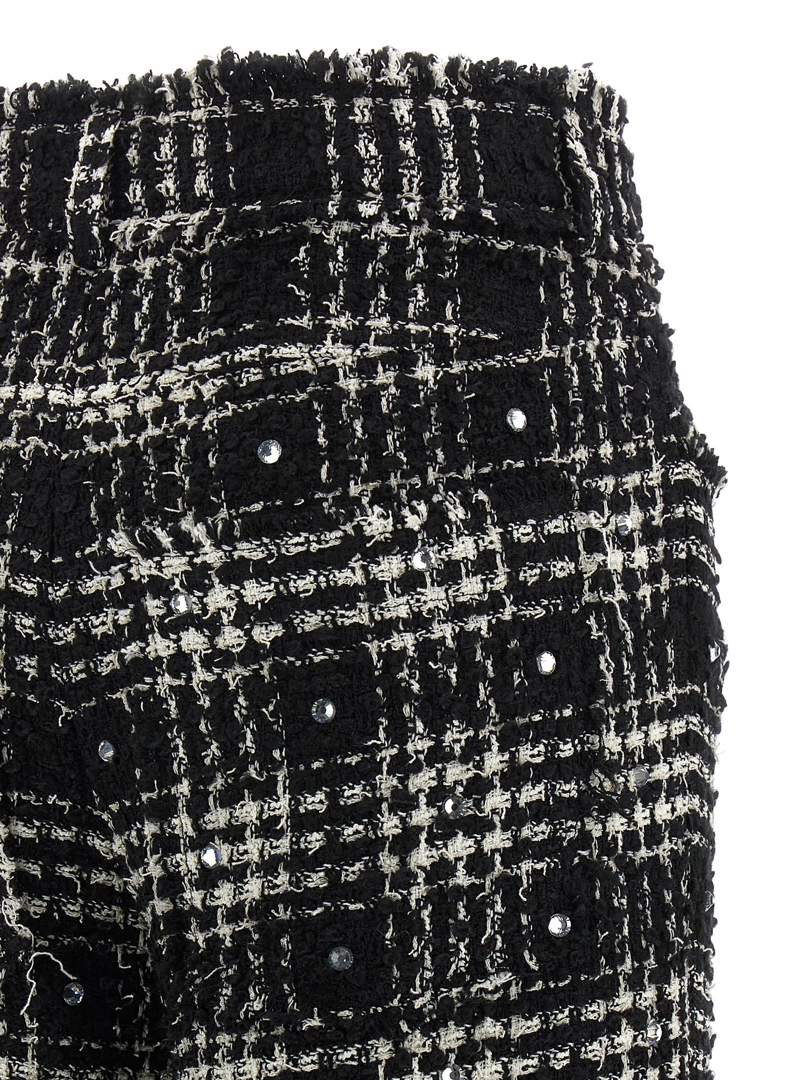 Giuseppe Di Morabito Textured Trousers With Frayed Hem And Elastic Waistband In Gray