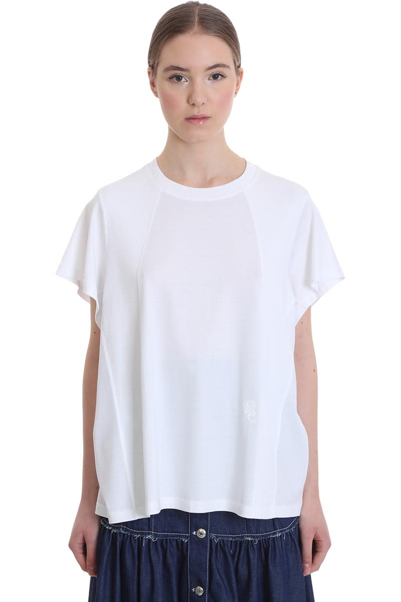 Chloé T-shirt In White Cotton
