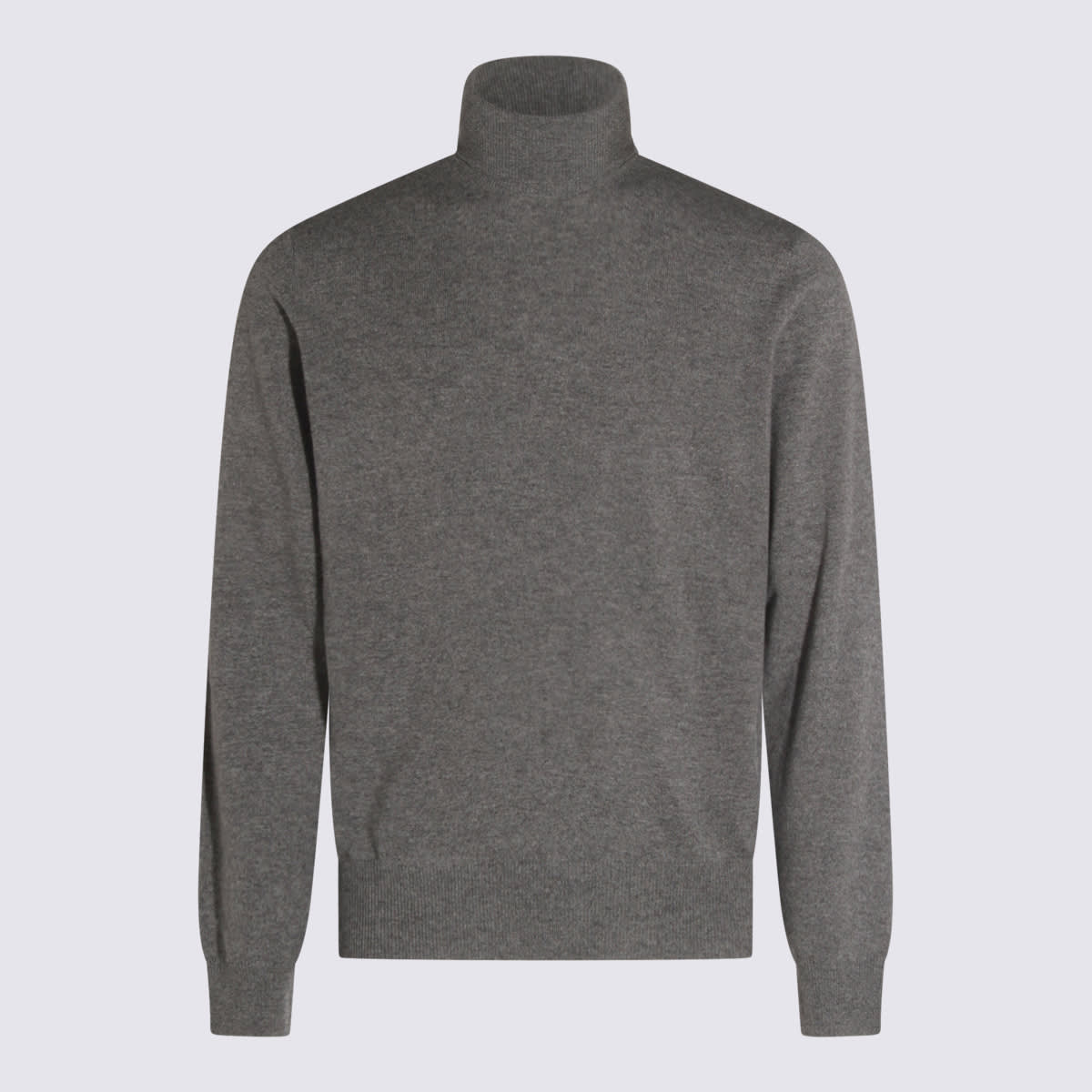 Brunello Cucinelli Grey Cashmere Knitwear In Gray