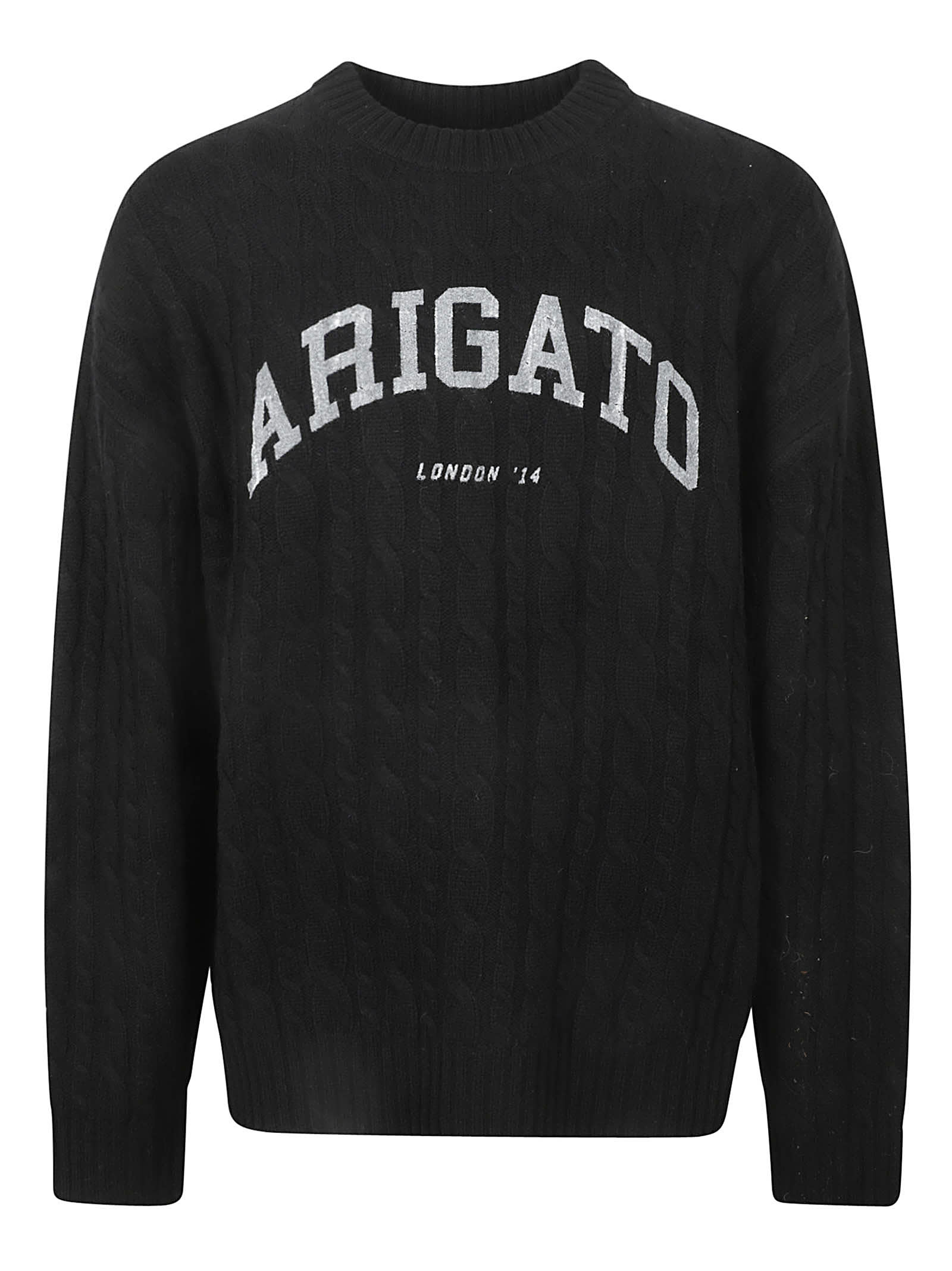 Shop Axel Arigato Logo Sweatshirt In Black