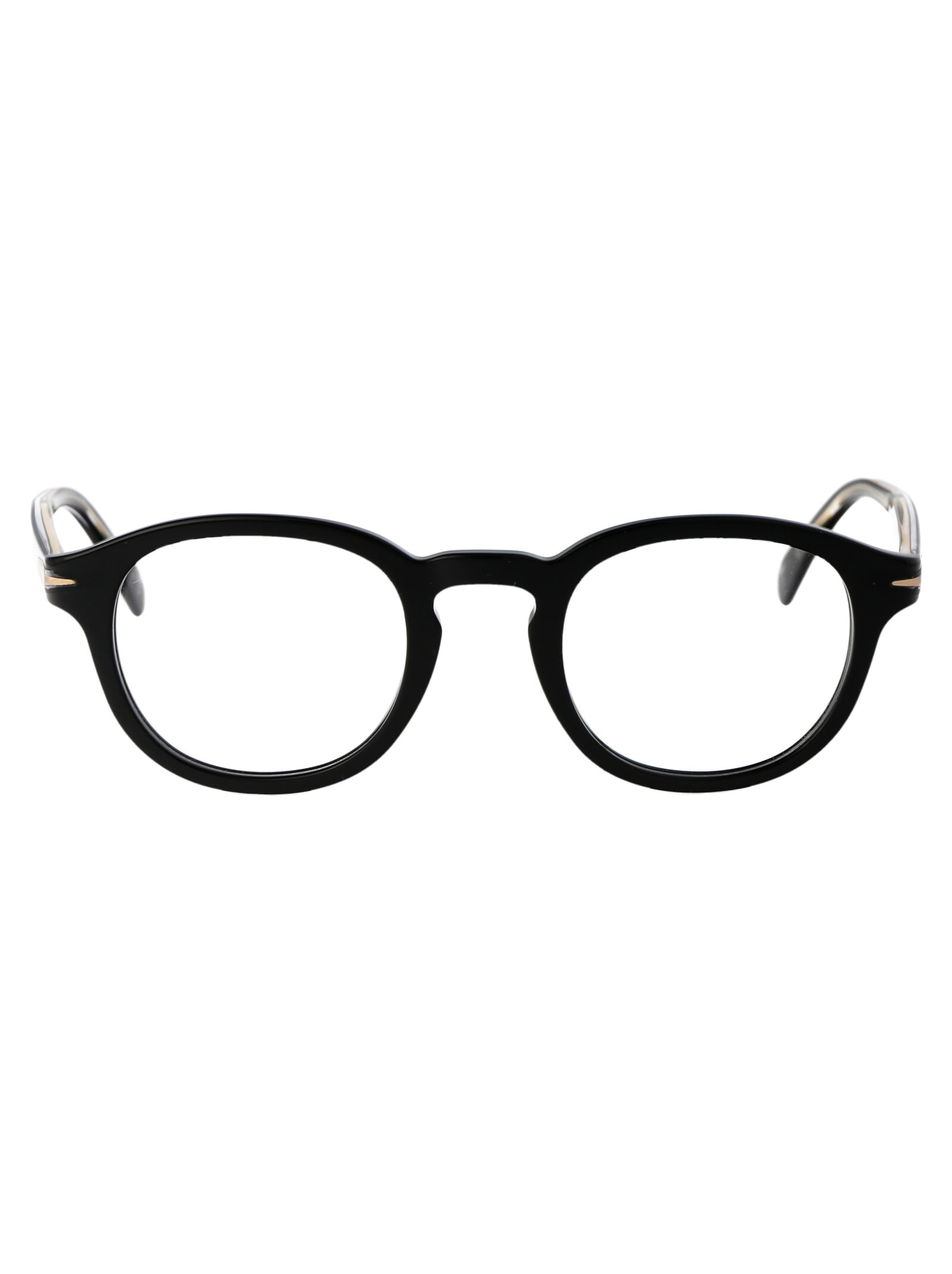 Shop Db Eyewear By David Beckham Db 7017 Glasses In 807 Black
