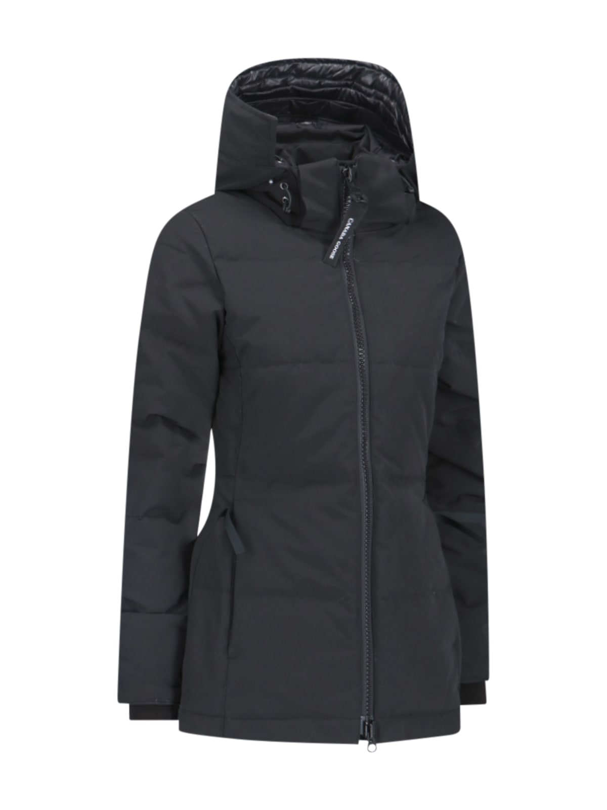 Shop Canada Goose Parka Humanature In Nero