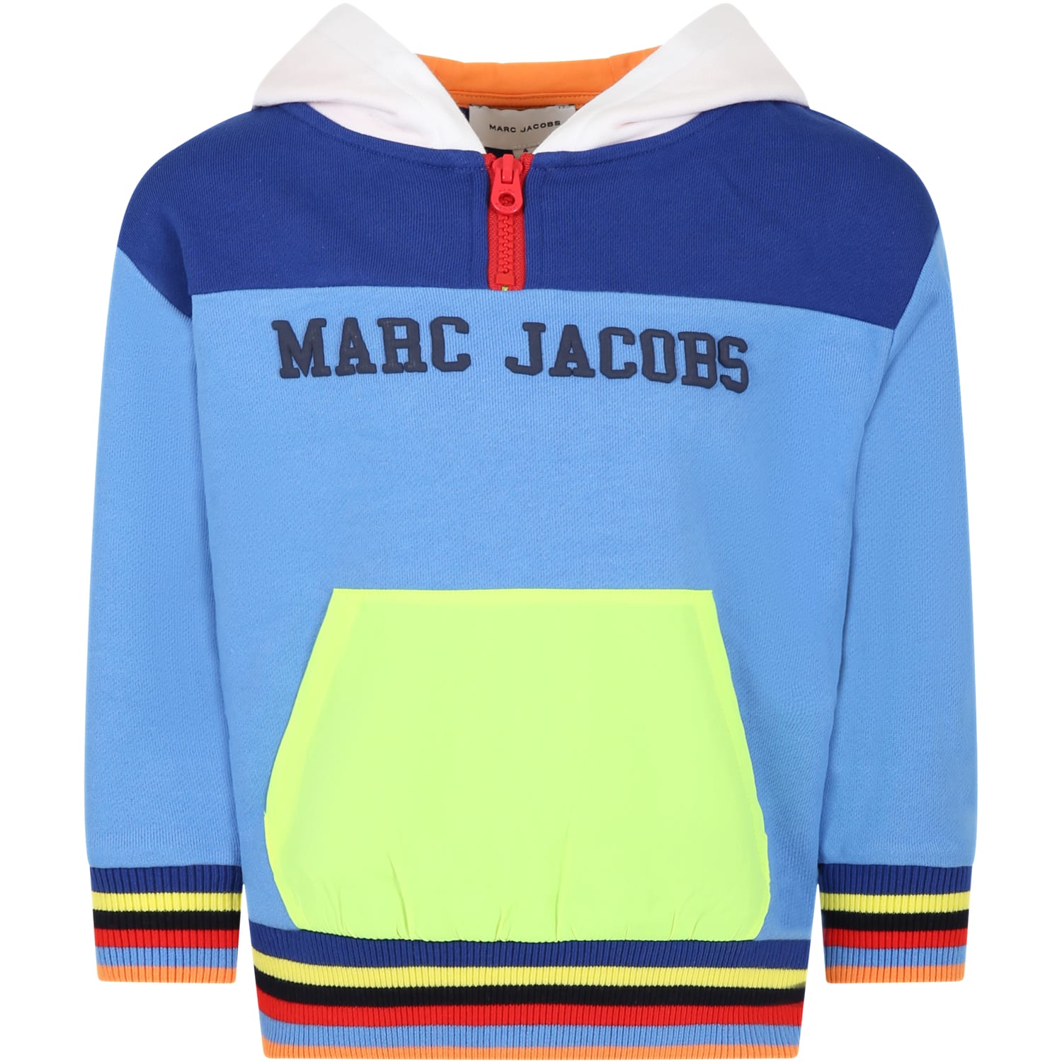 Little Marc Jacobs Kids' Multicolor Sweatshirt For Boy With Logo