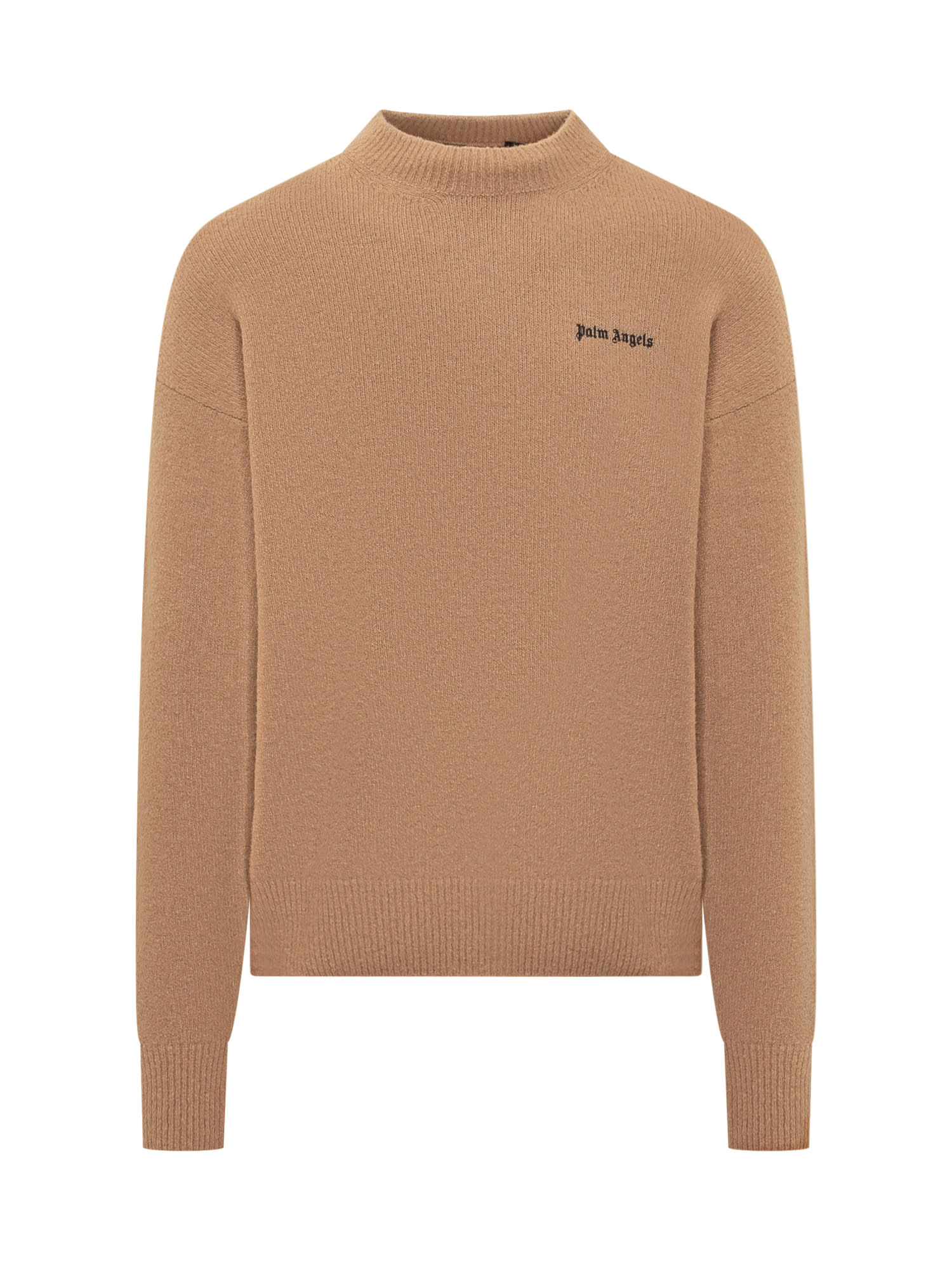 Shop Palm Angels Sweater With Logo