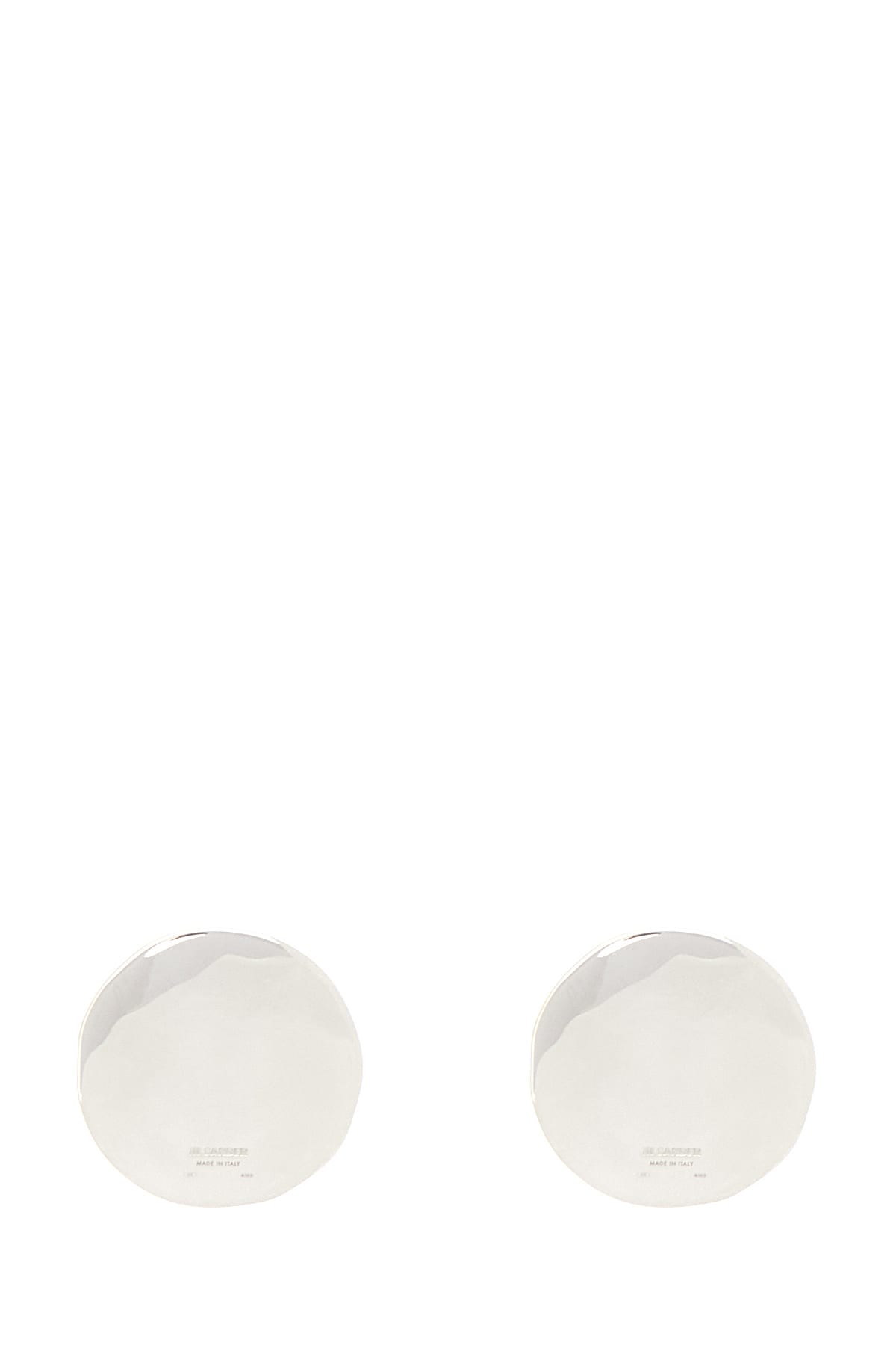 Jil Sander 925 Silver Earrings In 041