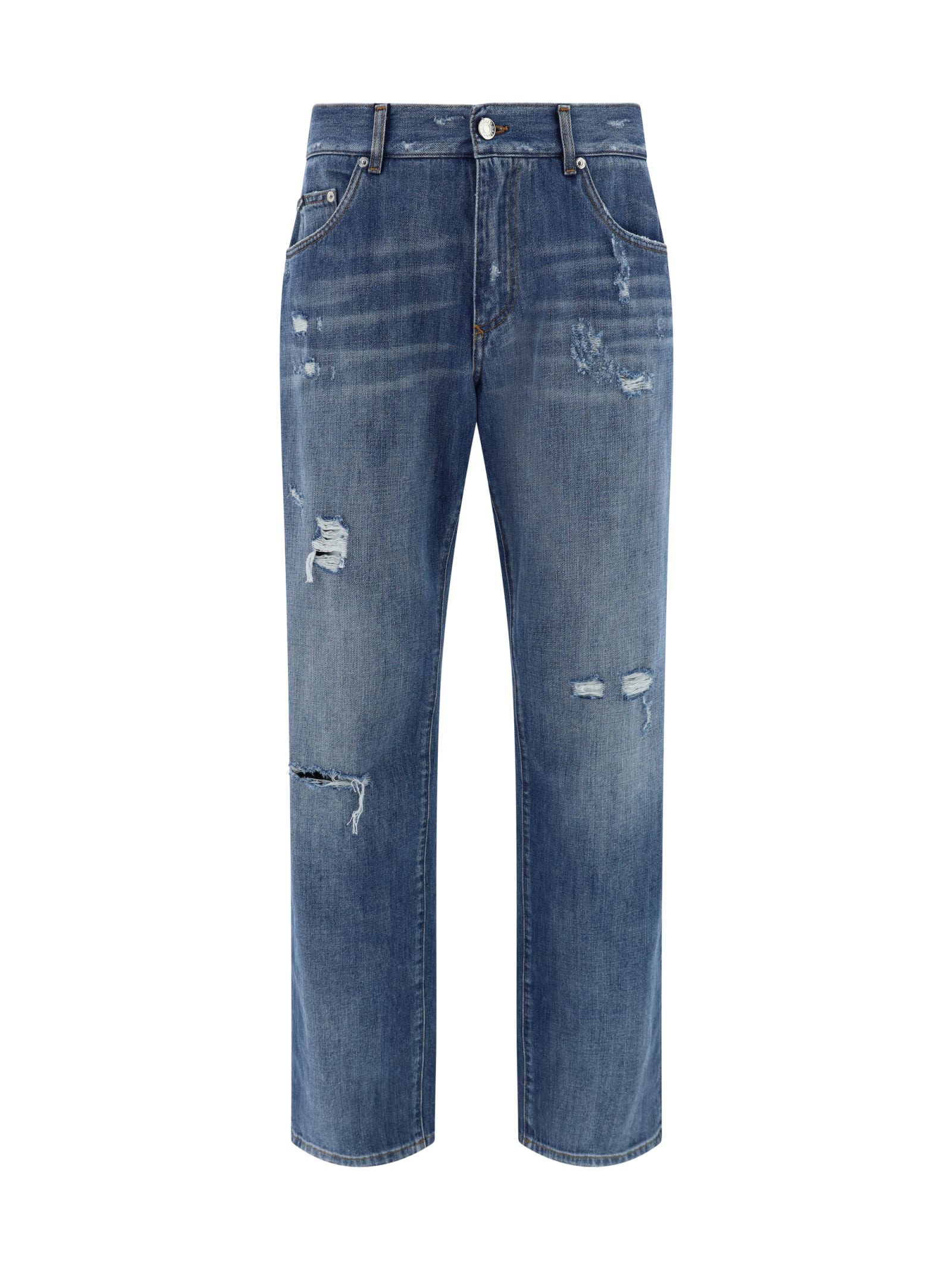 Shop Dolce & Gabbana Jeans In Variante Abbinata