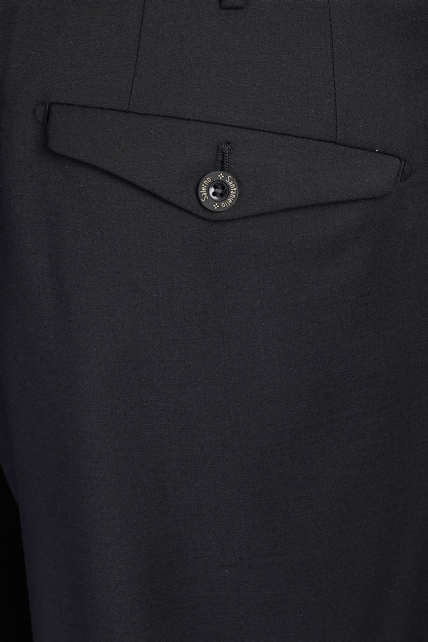 Santaniello Irno Evo Pants In Black Cotton In Black