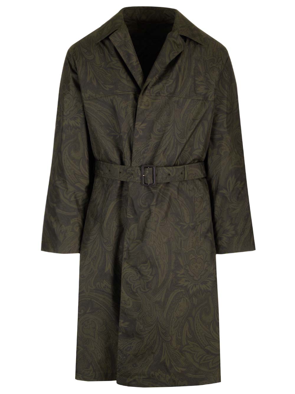 Shop Etro Paisley Raincoat