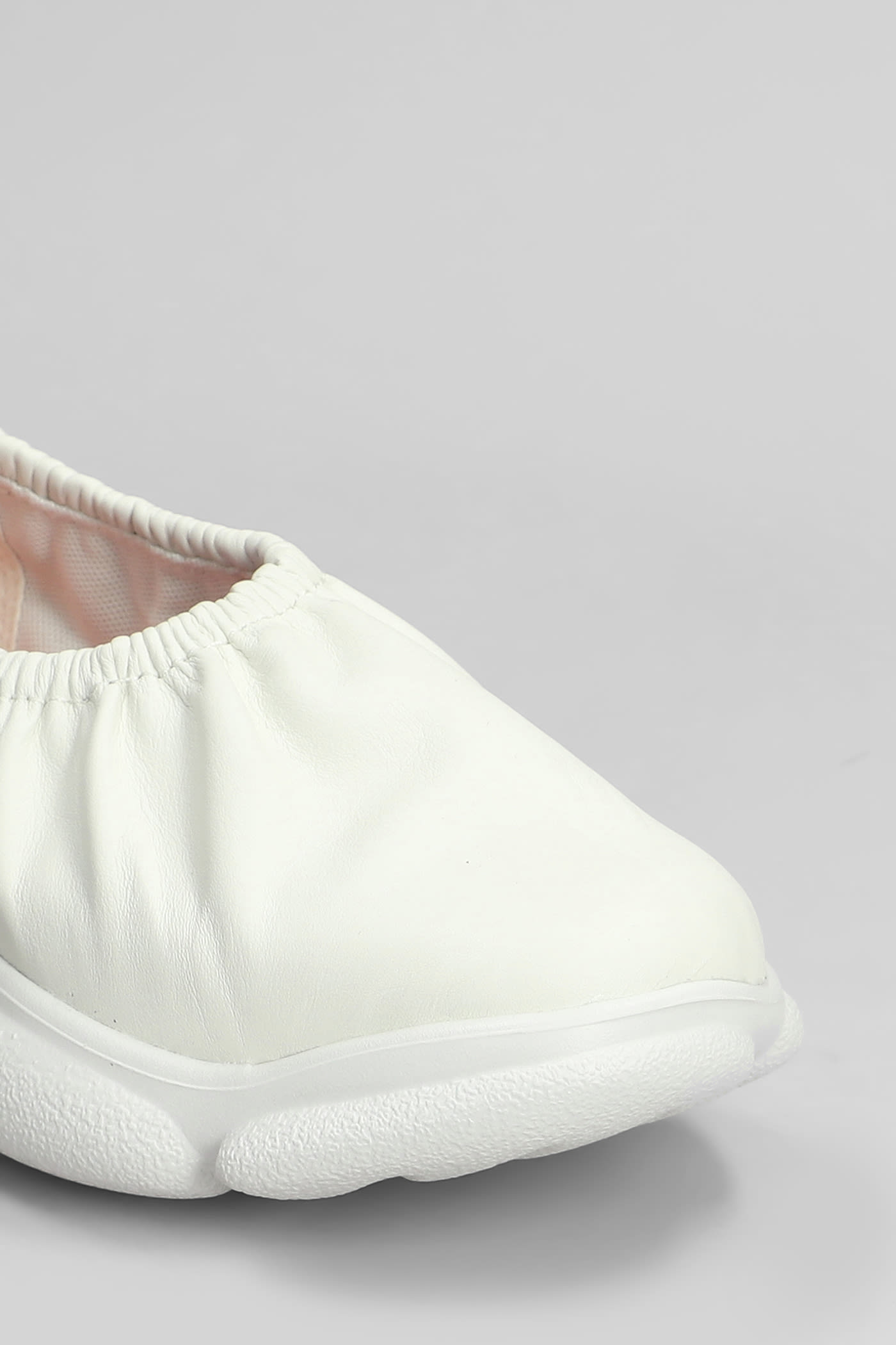 Camper Karst Leather Ballerina Shoes