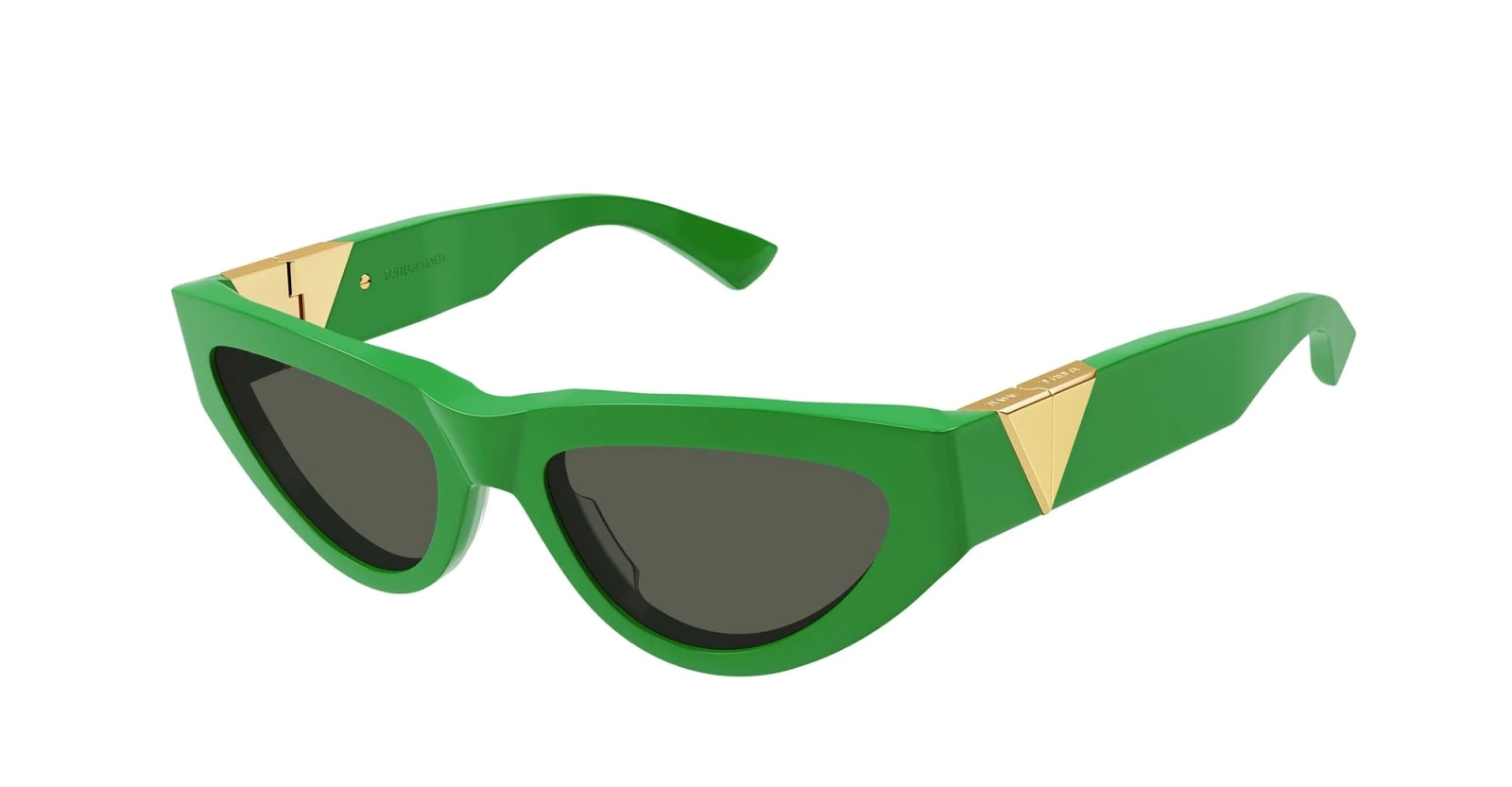 Bottega Veneta Eyewear Bv1176s-003 - Green Sunglasses