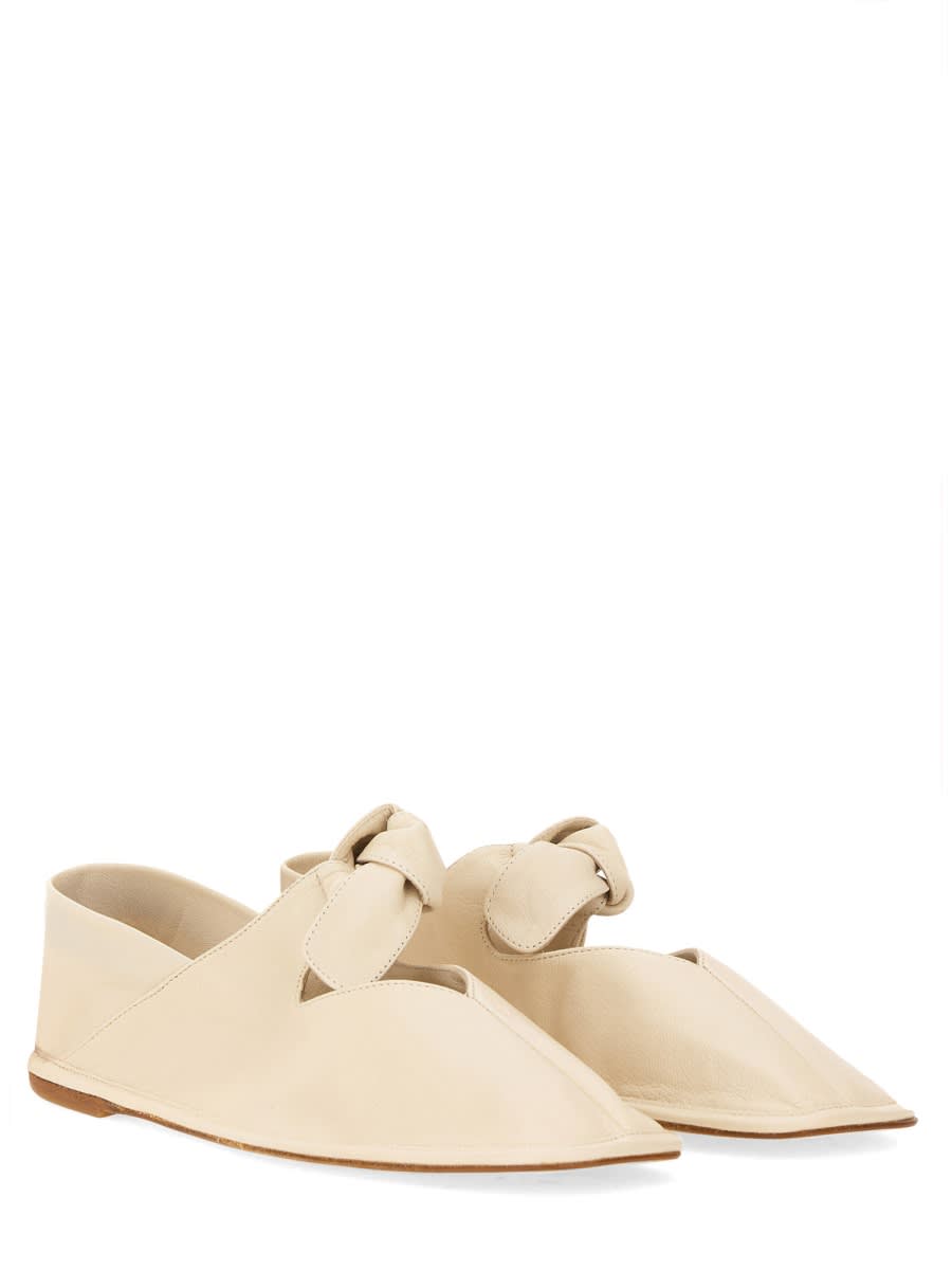 Shop Hereu Llasada Shoe In Beige