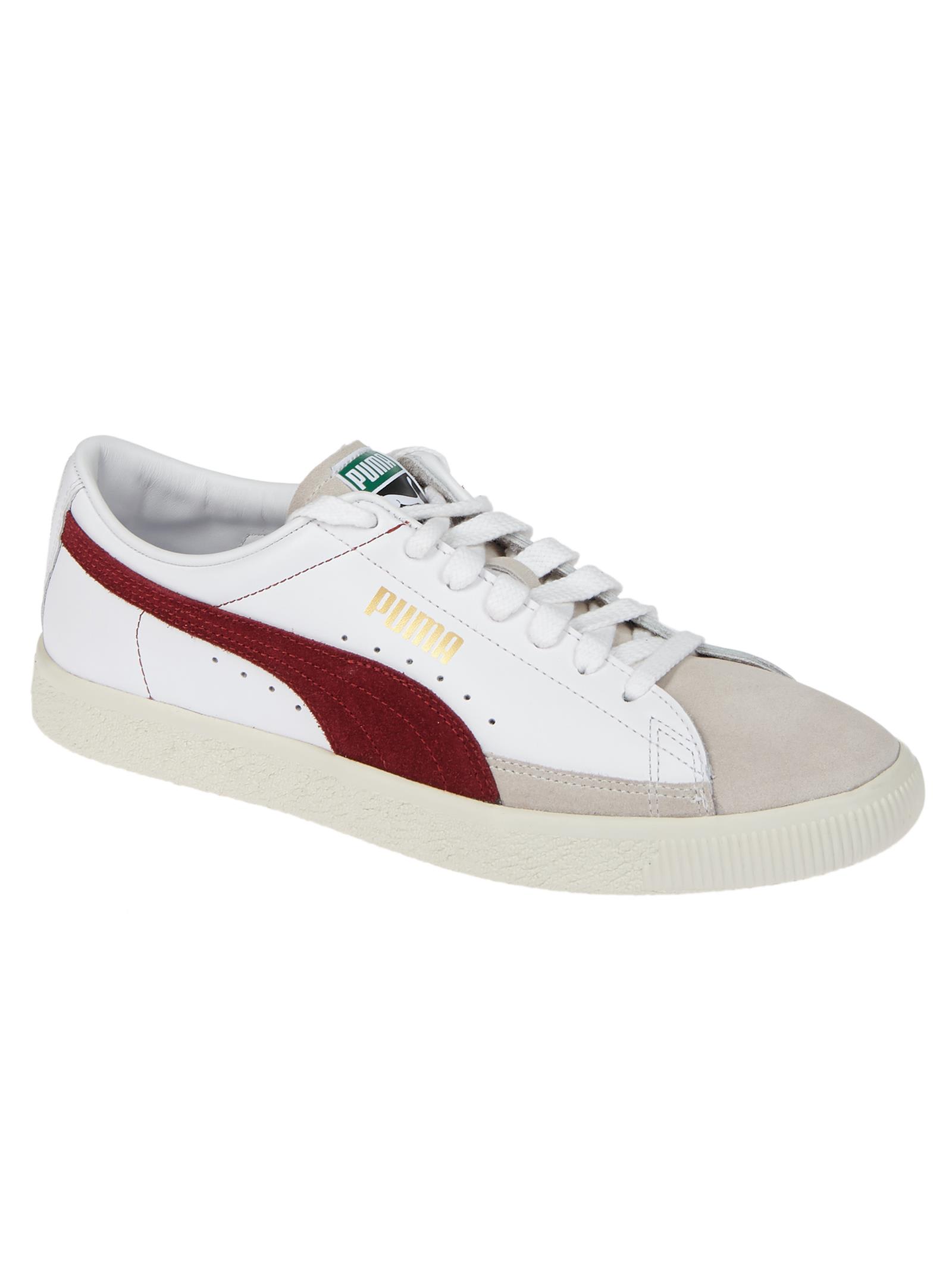 puma lace up sneakers