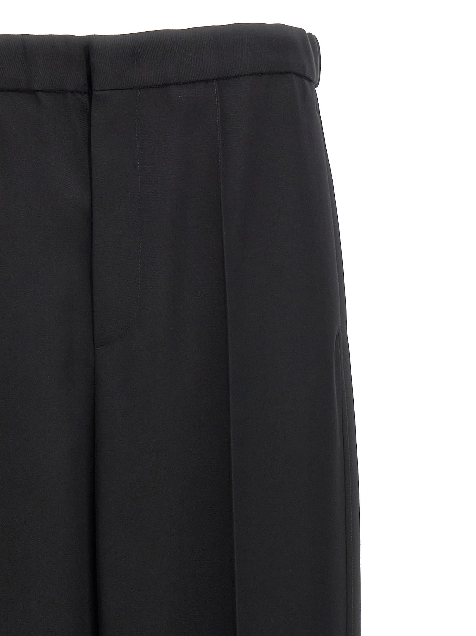 Shop Jil Sander 131 Pants In Black