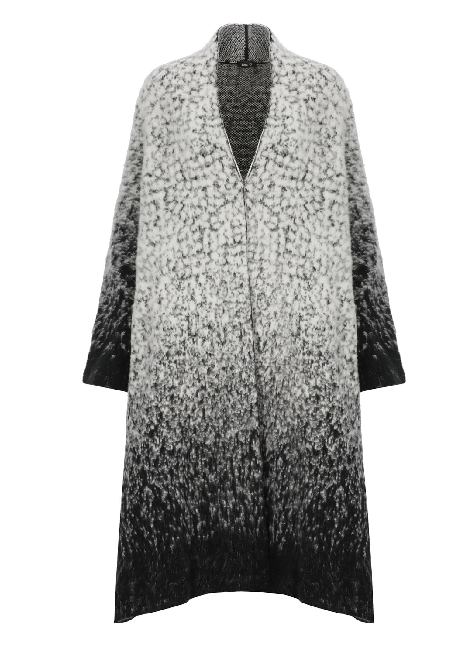 Avant Toi Wool Blend Coat In Gray