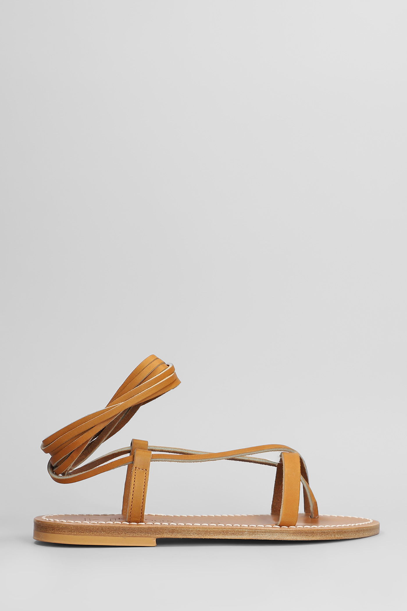 K.Jacques K. Jacques Tiresias F Flats In Leather Color Leather