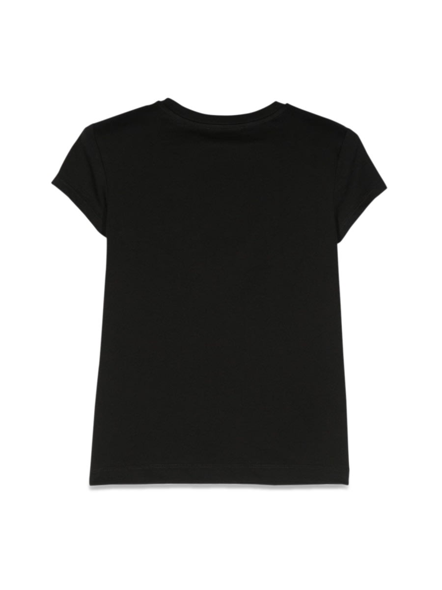 Shop Balmain Mc Logo T-shirt In Black