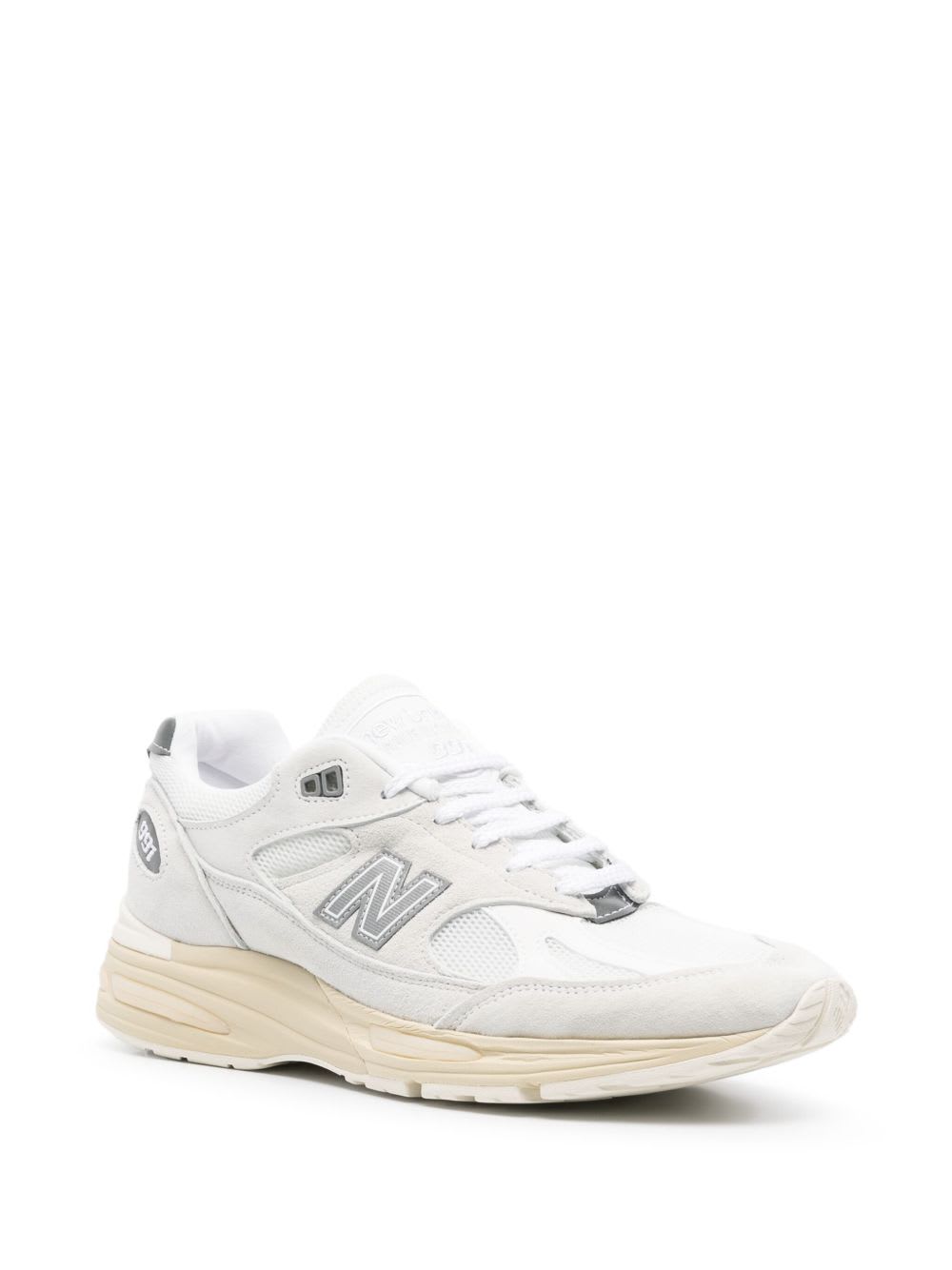 New Balance Made In Uk U991v2 Sneakers In White