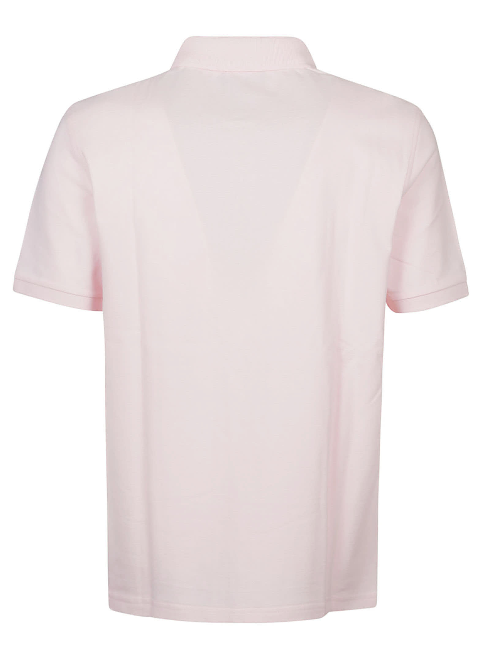 Shop Vilebrequin Short Sleeve Washed Polo Shirt In Rosa Blushing Bride