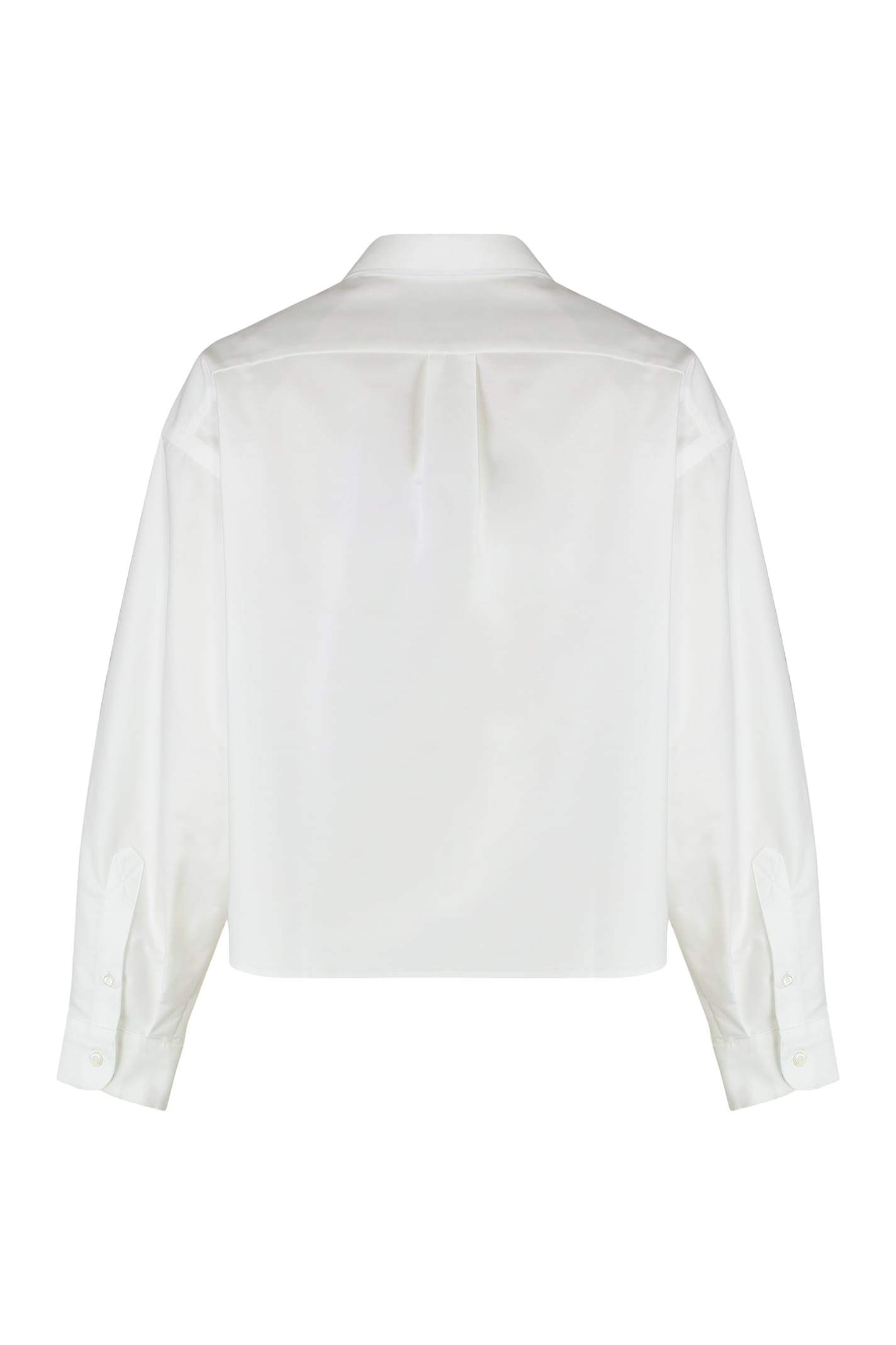 Apc Sophia Cotton Shirt In White