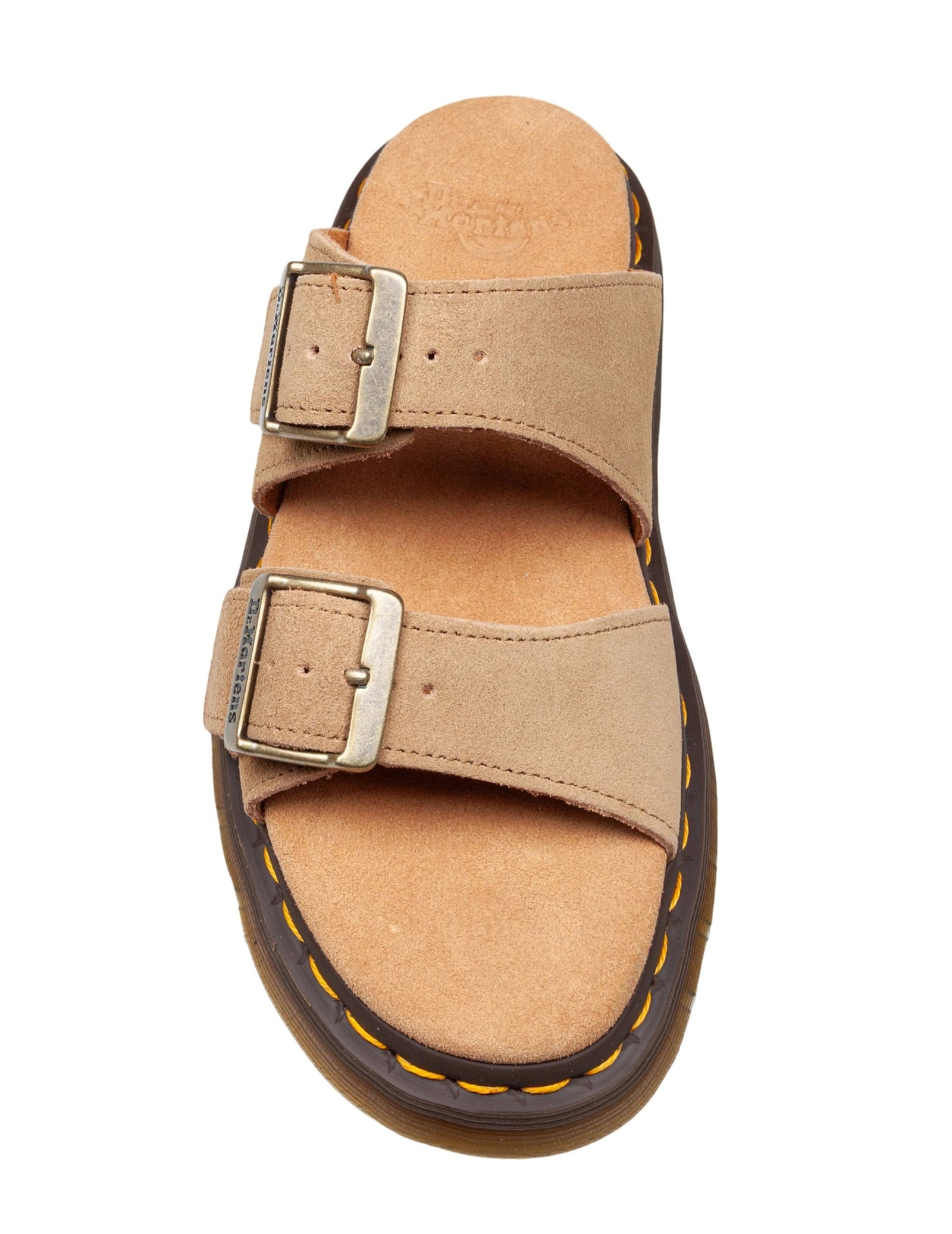 Dr. Martens' Josef Slipper-mule In Beige Suede In Brown