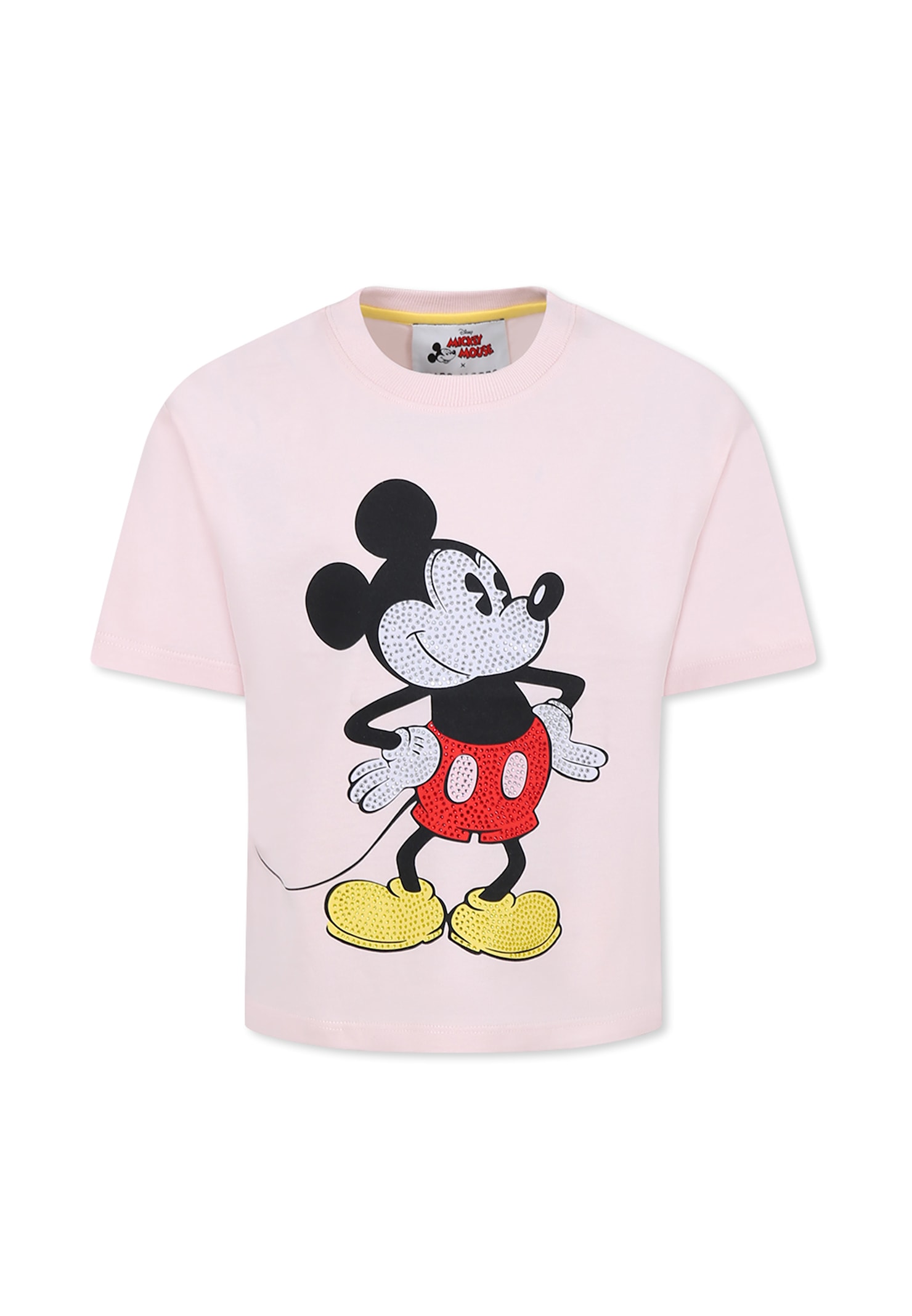 Marc Jacobs Xmickey Mouse Graphic-print T-shirt In Pink