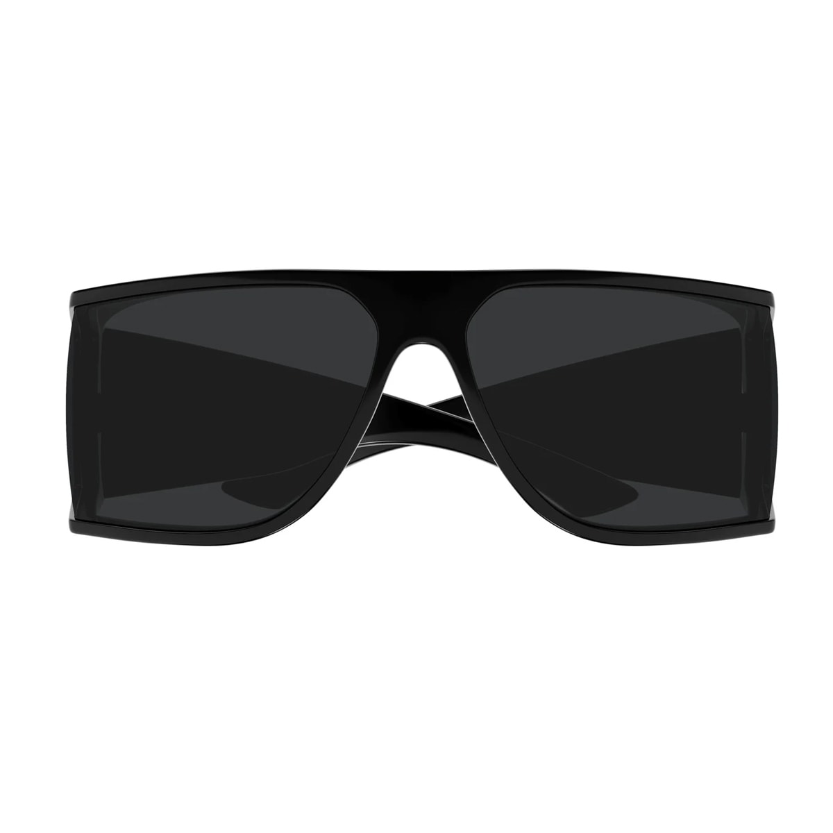 Saint Laurent Sl 806 Linea Sl Logo 001 Black Sunglasses In Black