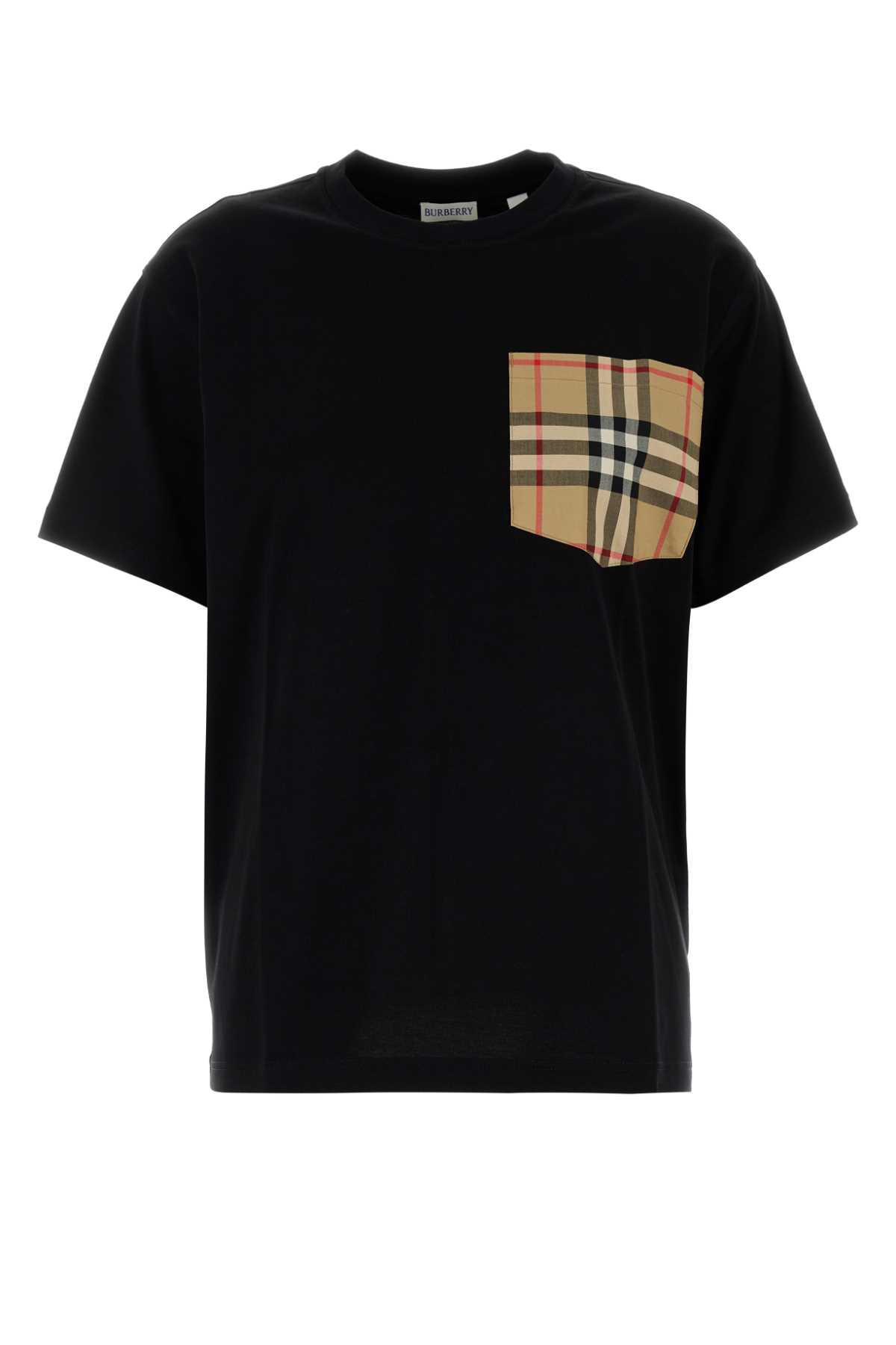 Black Cotton T-shirt