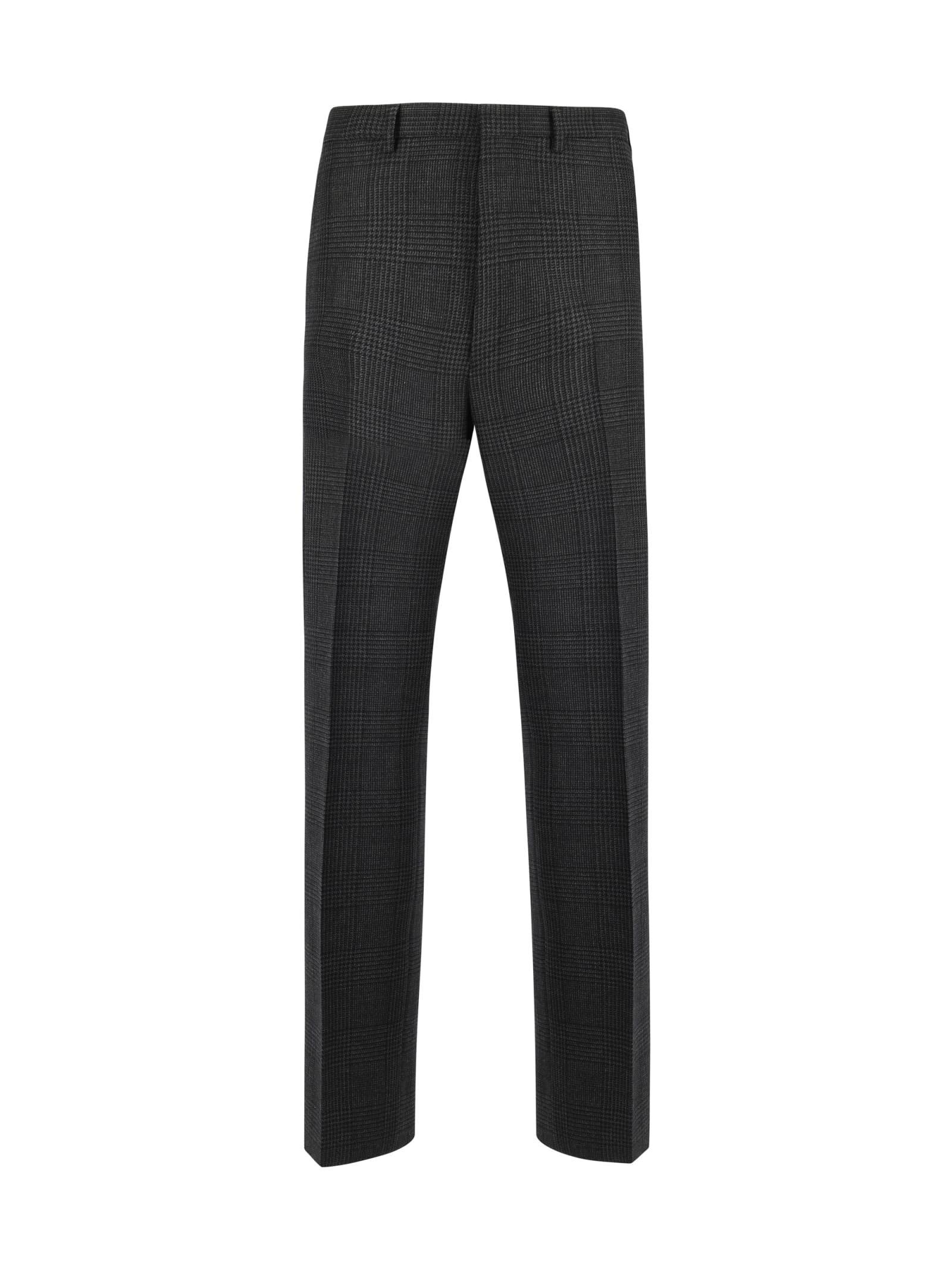 Shop Prada Pants In Antracite