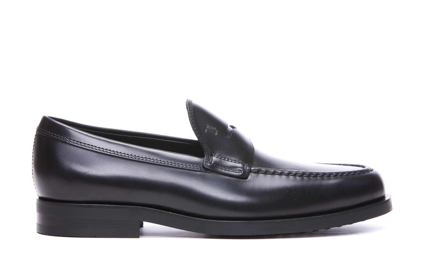 Shop Tod's Loafers In Black